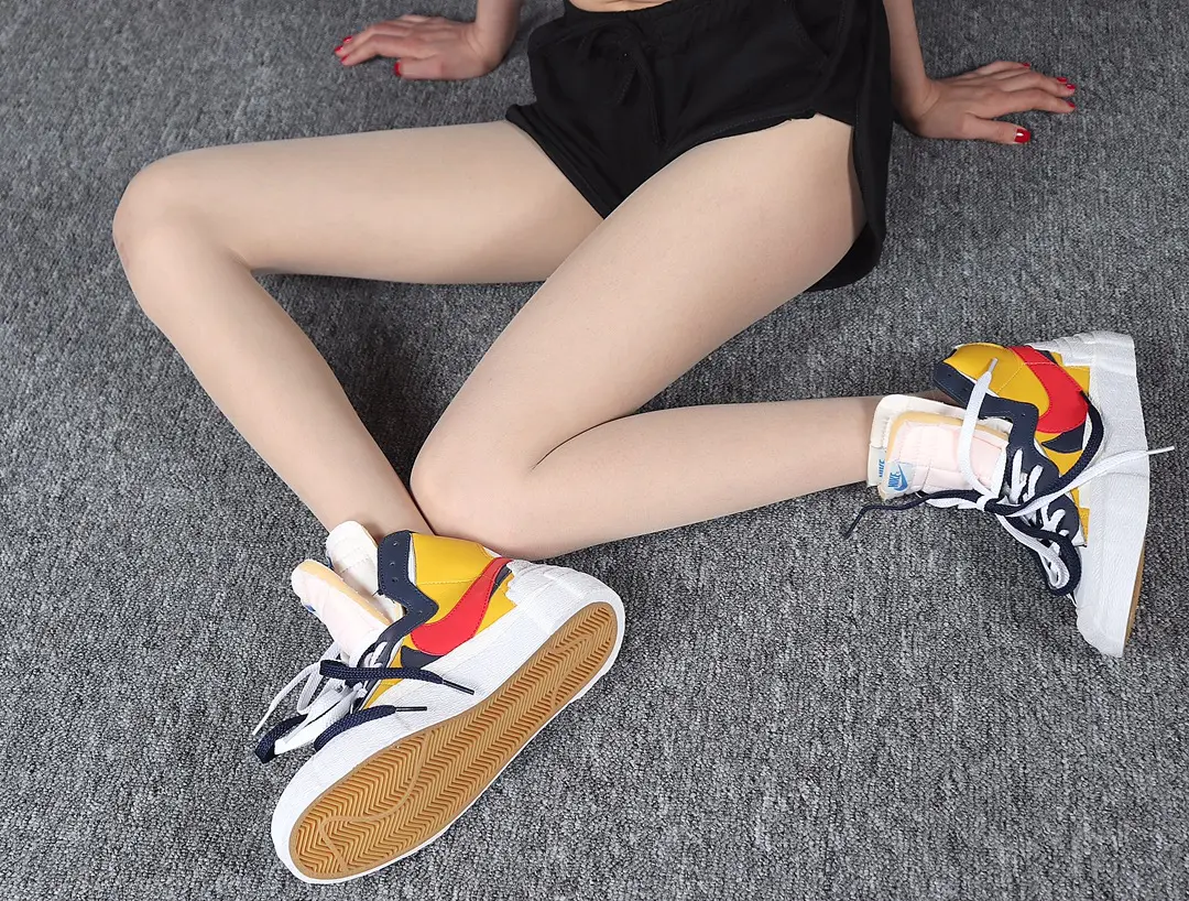 YASSW | Nib Nike Blazer Mid X Sacai Maize Navy 2019 Size 13 High Top Review