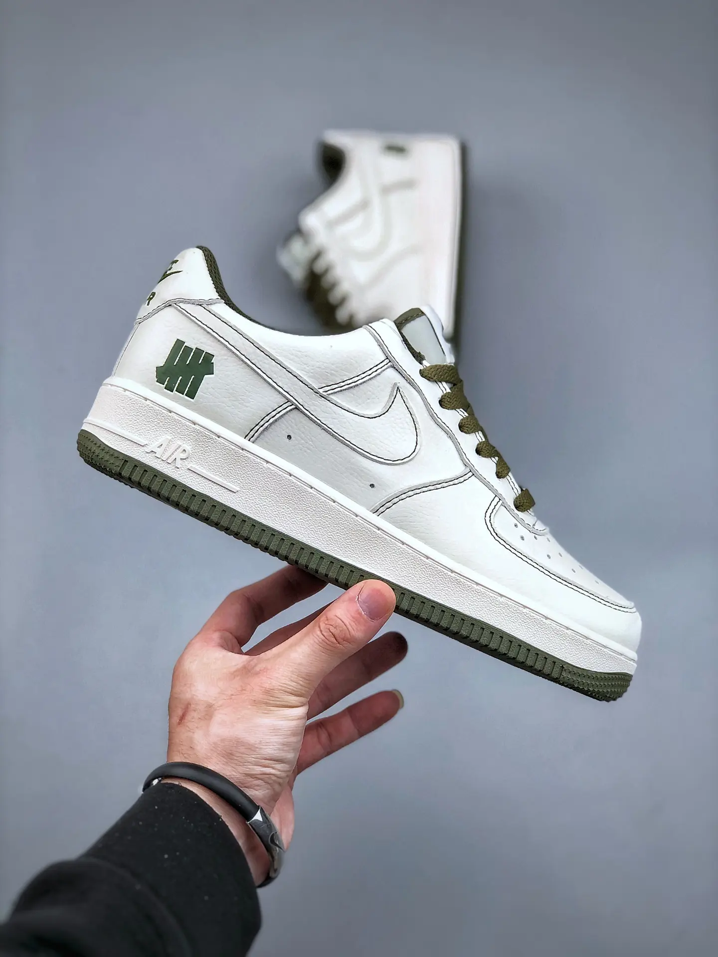 YASSW | Nike Air Force 1 Low x Undefeated Beige Army Green UN1315-600 Replica