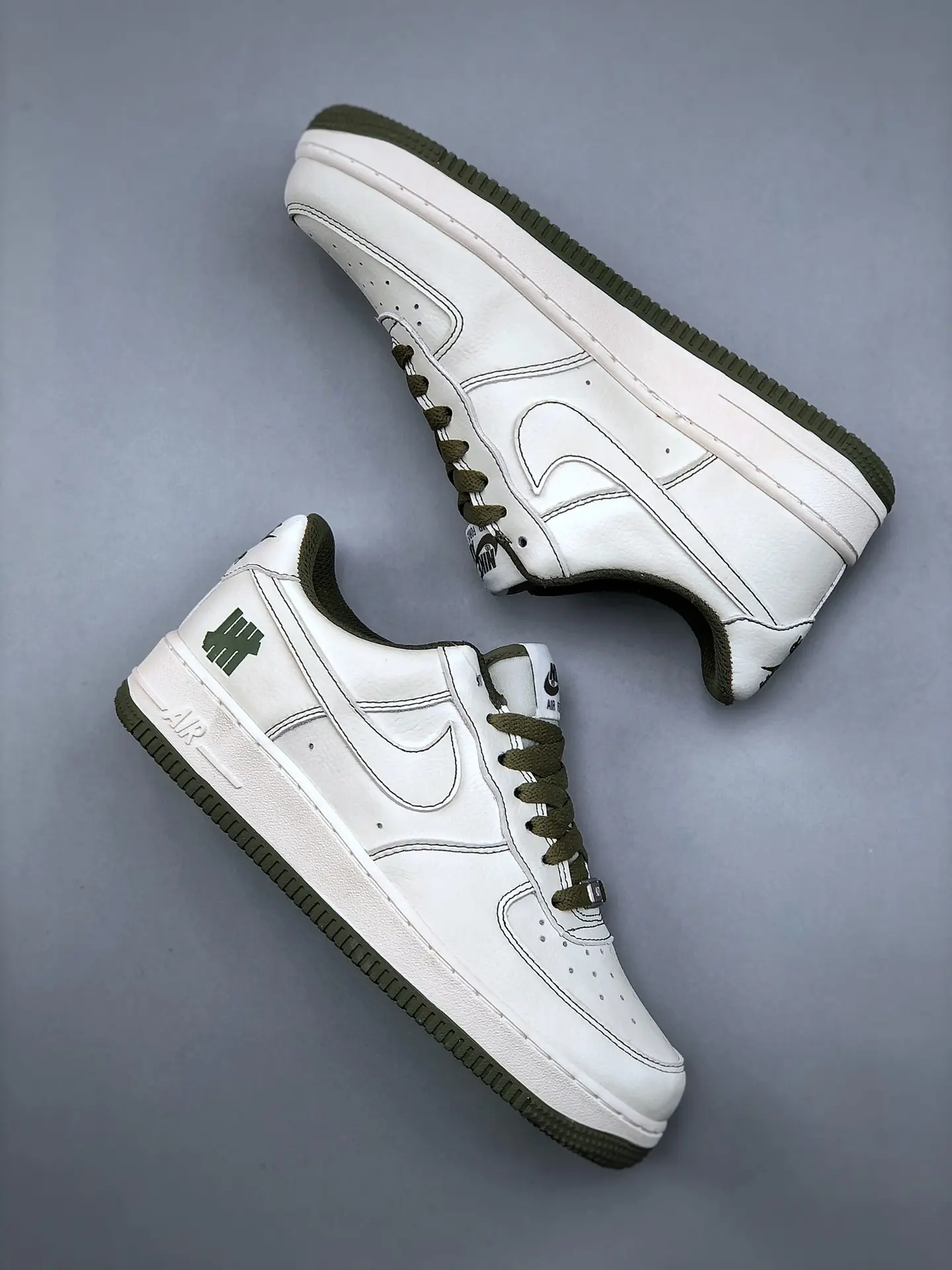 YASSW | Nike Air Force 1 Low x Undefeated Beige Army Green UN1315-600 Replica