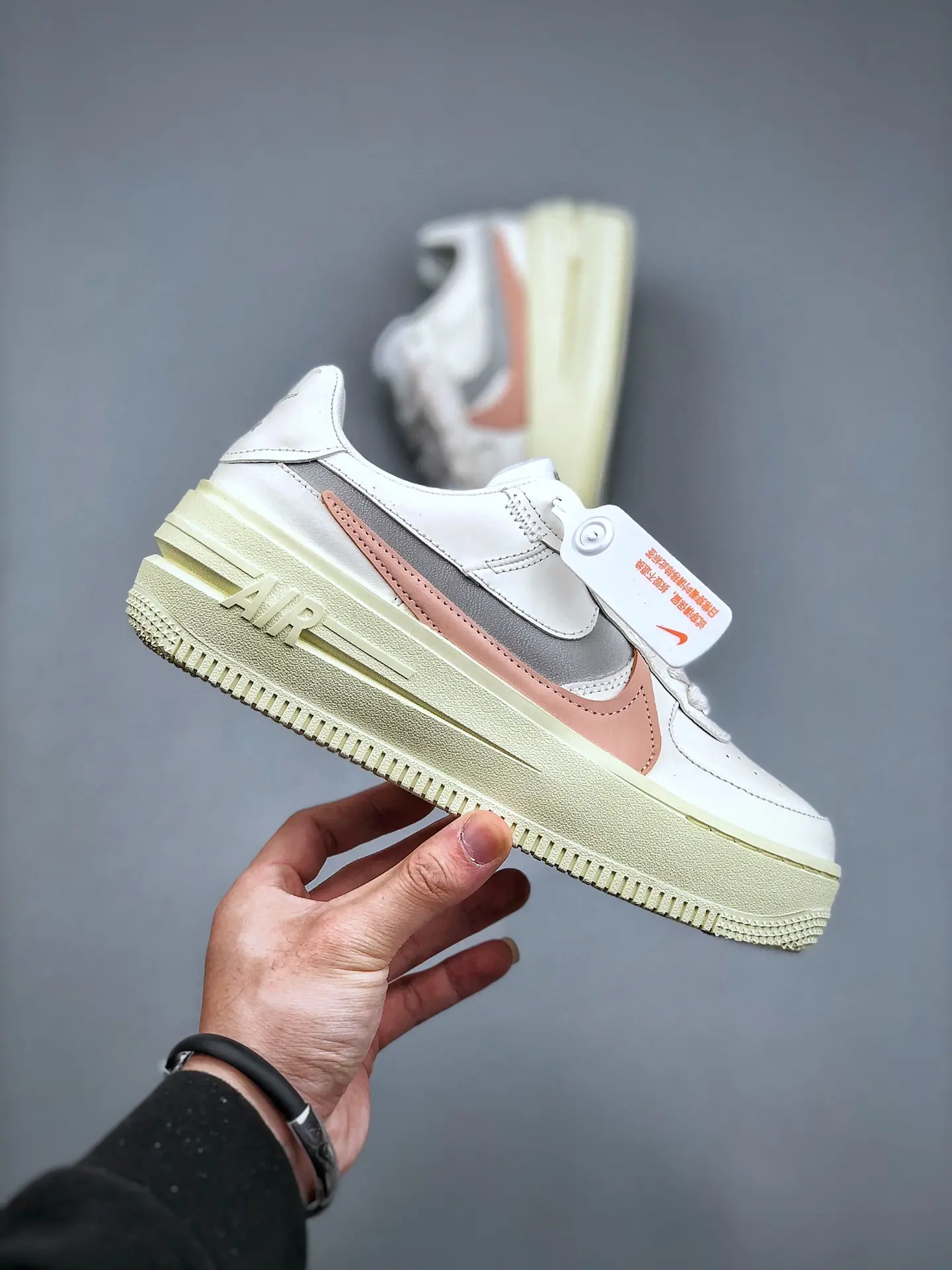 YASSW | Nike Air Force 1 PLT.AF.ORM Women’s Sail Arctic Orange Replica Review