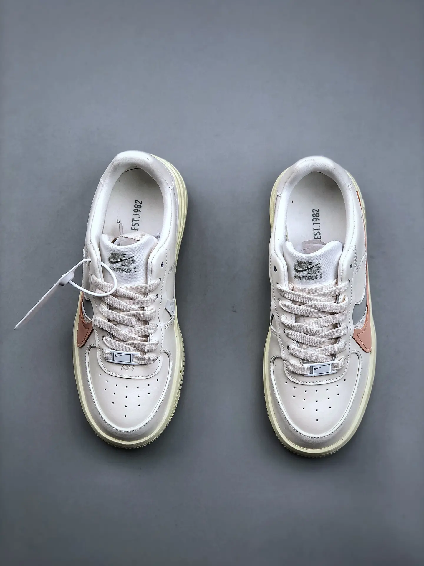 YASSW | Nike Air Force 1 PLT.AF.ORM Women’s Sail Arctic Orange Replica Review