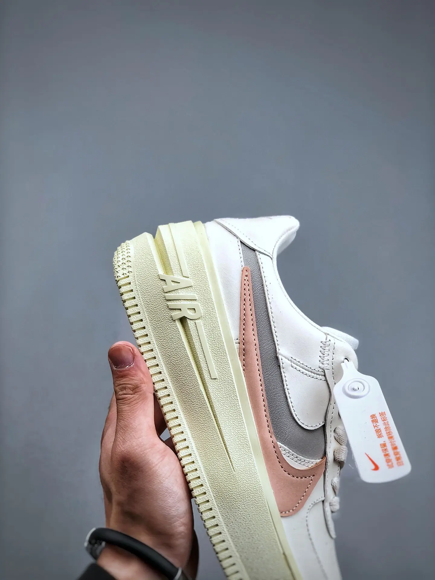 YASSW | Nike Air Force 1 PLT.AF.ORM Women’s Sail Arctic Orange Replica Review