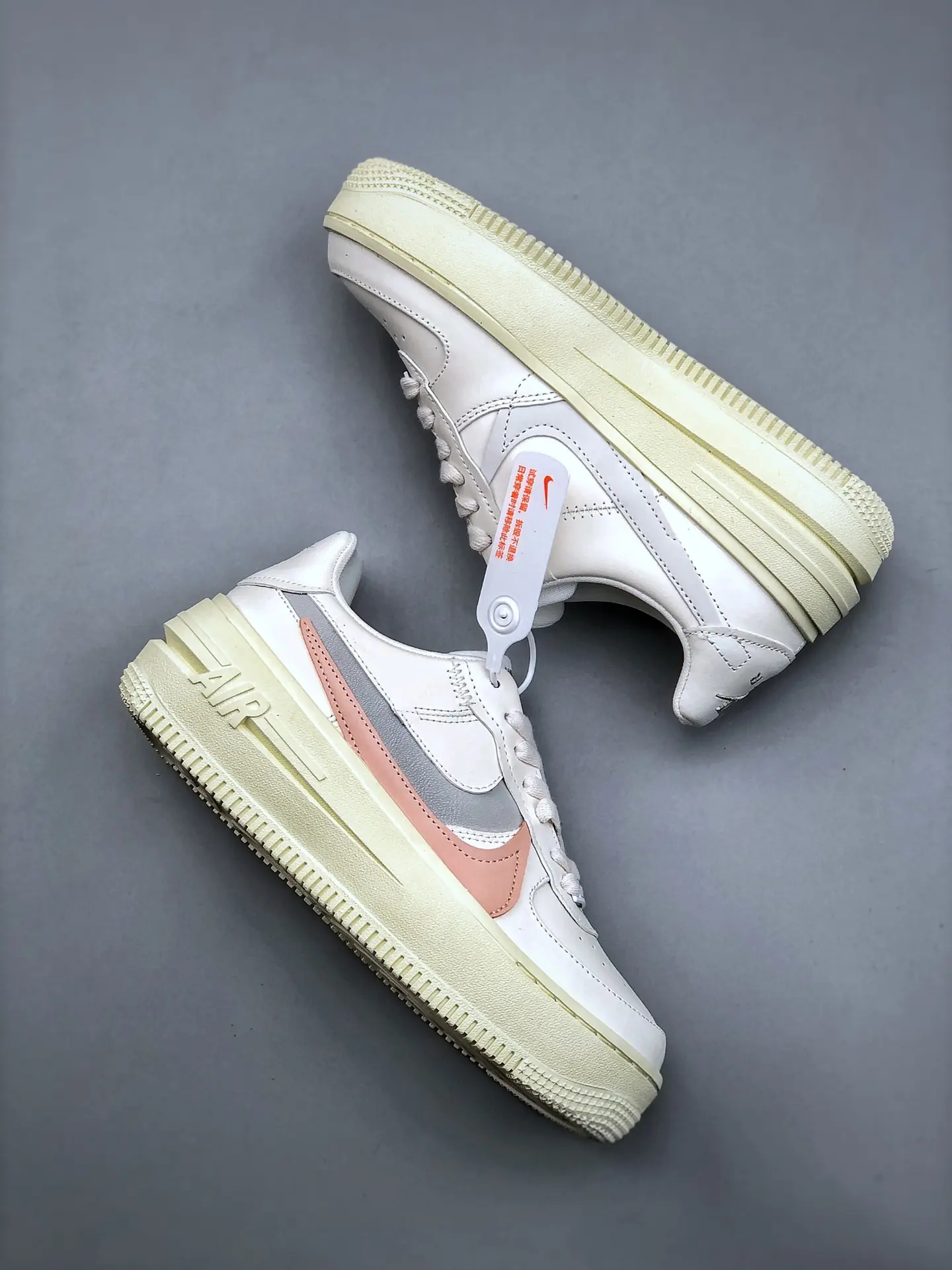 YASSW | Nike Air Force 1 PLT.AF.ORM Women’s Sail Arctic Orange Replica Review