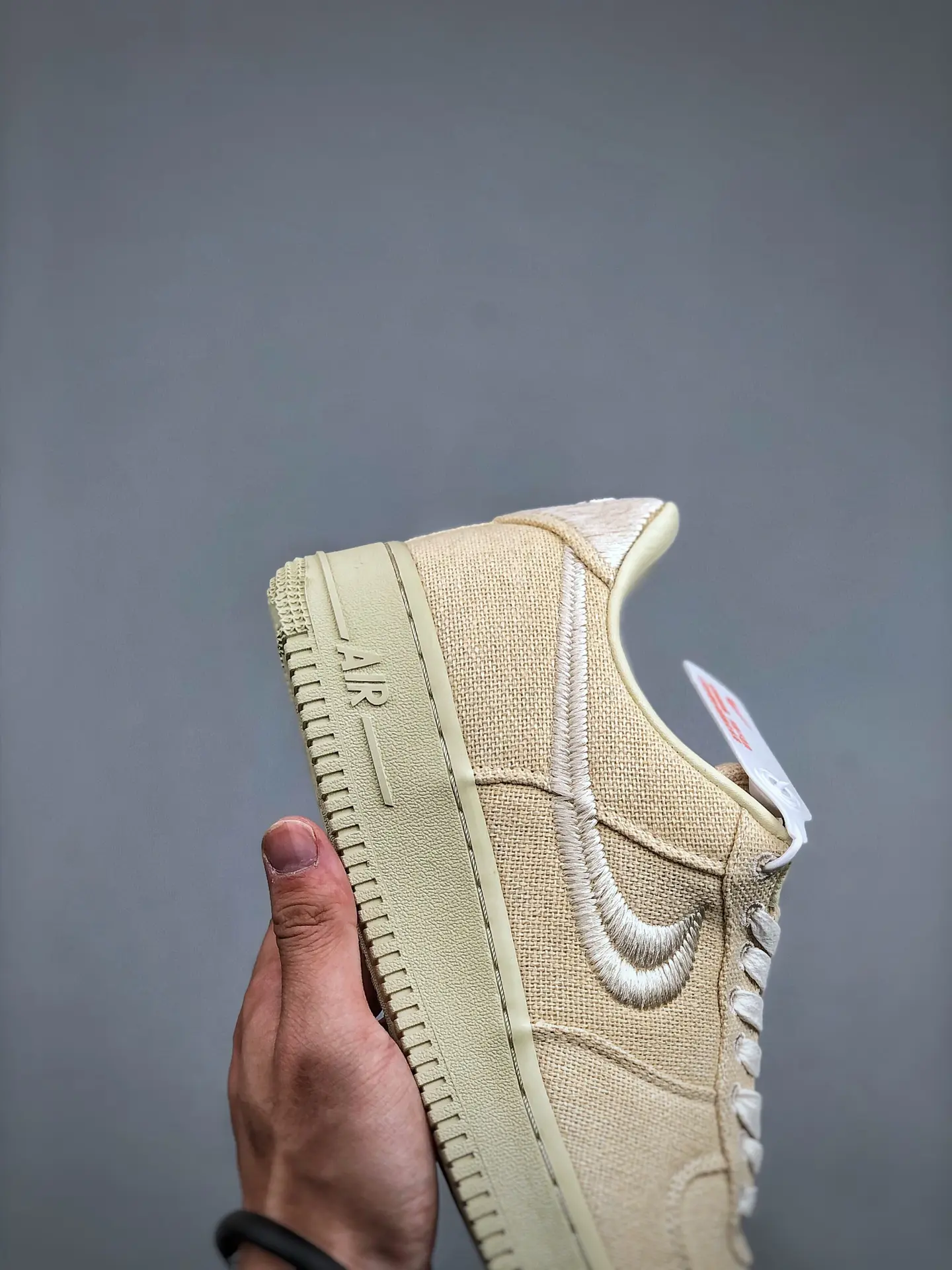 YASSW | Nike Air Force 1 Kid's Low Stussy Fossil - Style Meets Comfort