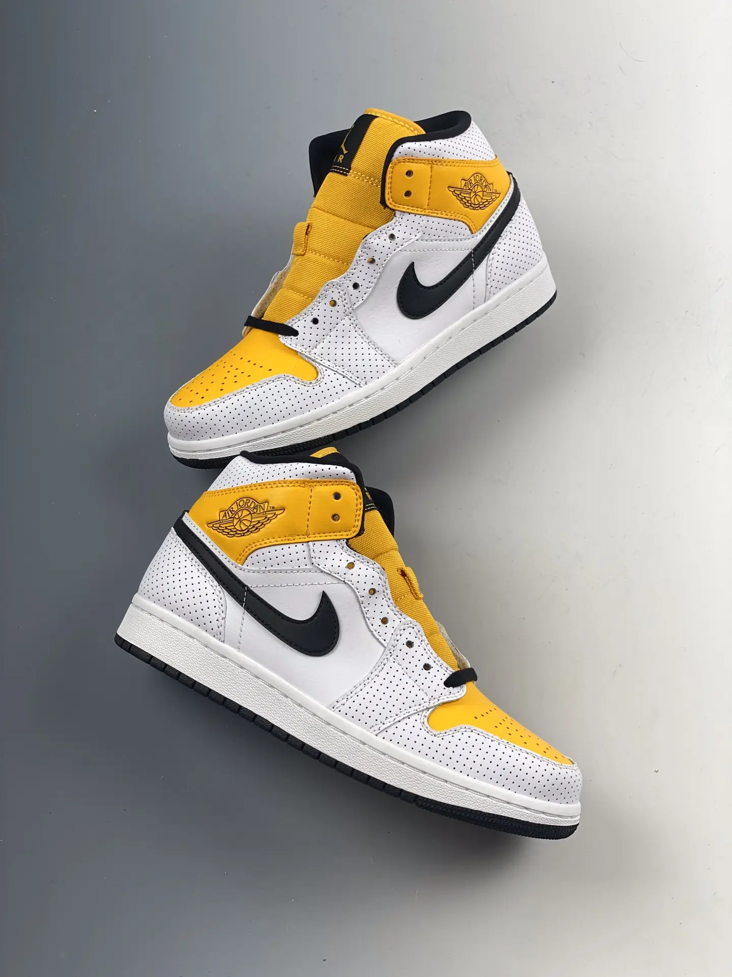 YASSW | Nike Air Jordan 1 Mid University Gold White Replica Sneakers: A Comprehensive Review