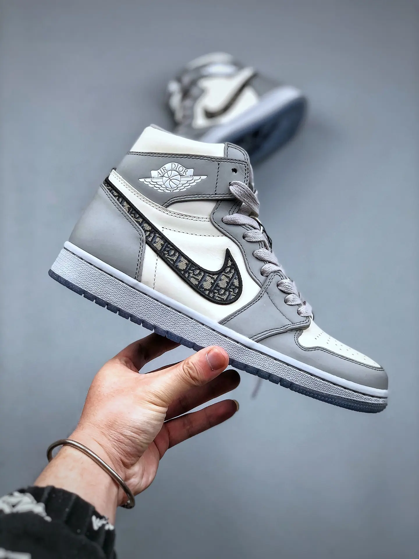 YASSW | Dior x Air Jordan 1 High OG | Grey | Replica Review