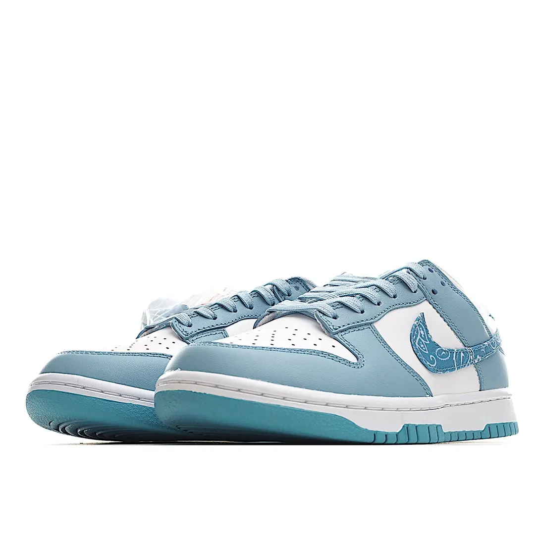 YASSW | Nike Dunk Low Wmns Blue Women's Paisley: Style & Comfort Redefined