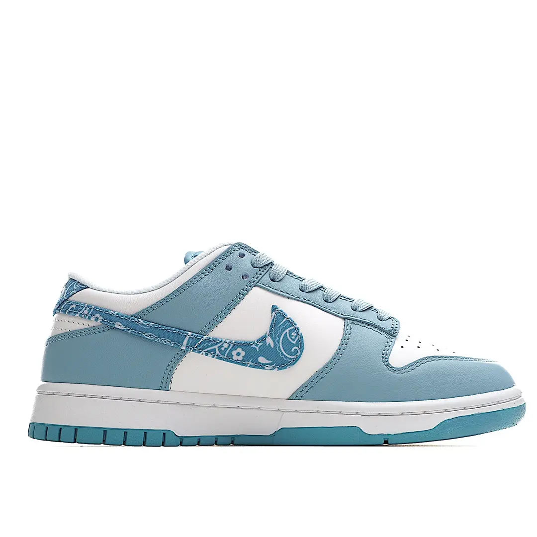 YASSW | Nike Dunk Low Wmns Blue Women's Paisley: Style & Comfort Redefined