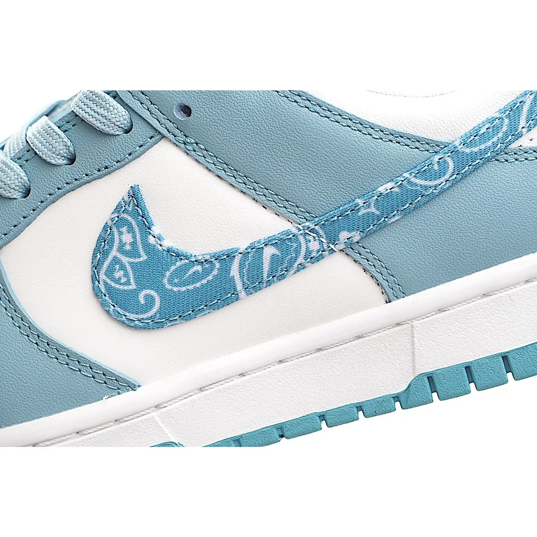 YASSW | Nike Dunk Low Wmns Blue Women's Paisley: Style & Comfort Redefined