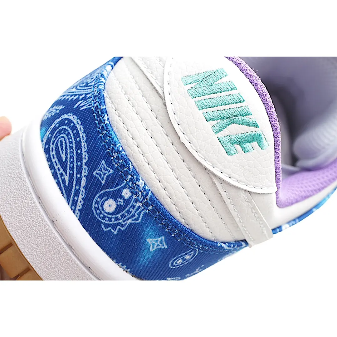 YASSW | Rep Fake Replica Nike SB Dunk Low Paisley Pattern: Beach Vibes and Vintage Appeal