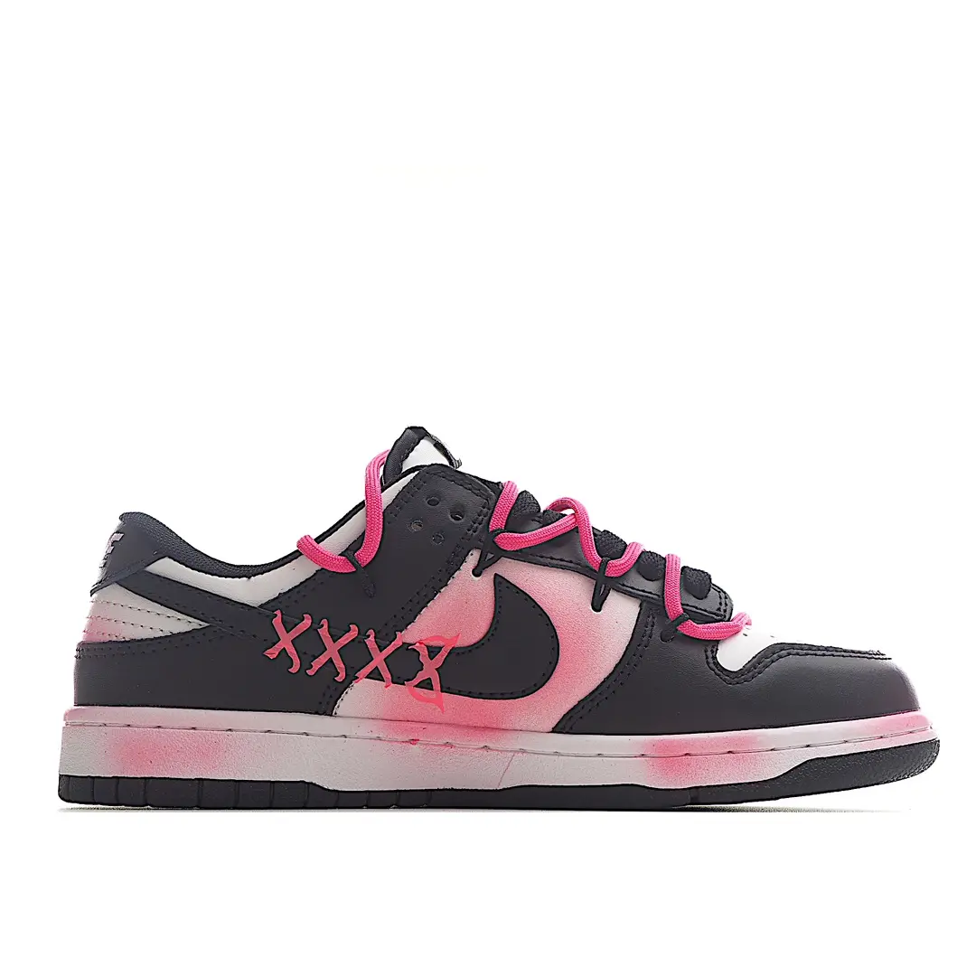 YASSW | Replica Nike SB Dunk Low White Black Rose Pink FD4623-131 Review