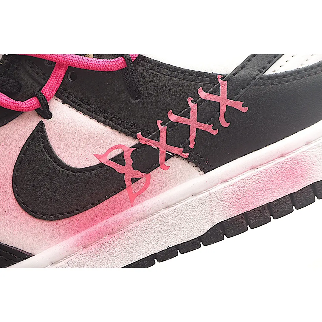 YASSW | Replica Nike SB Dunk Low White Black Rose Pink FD4623-131 Review