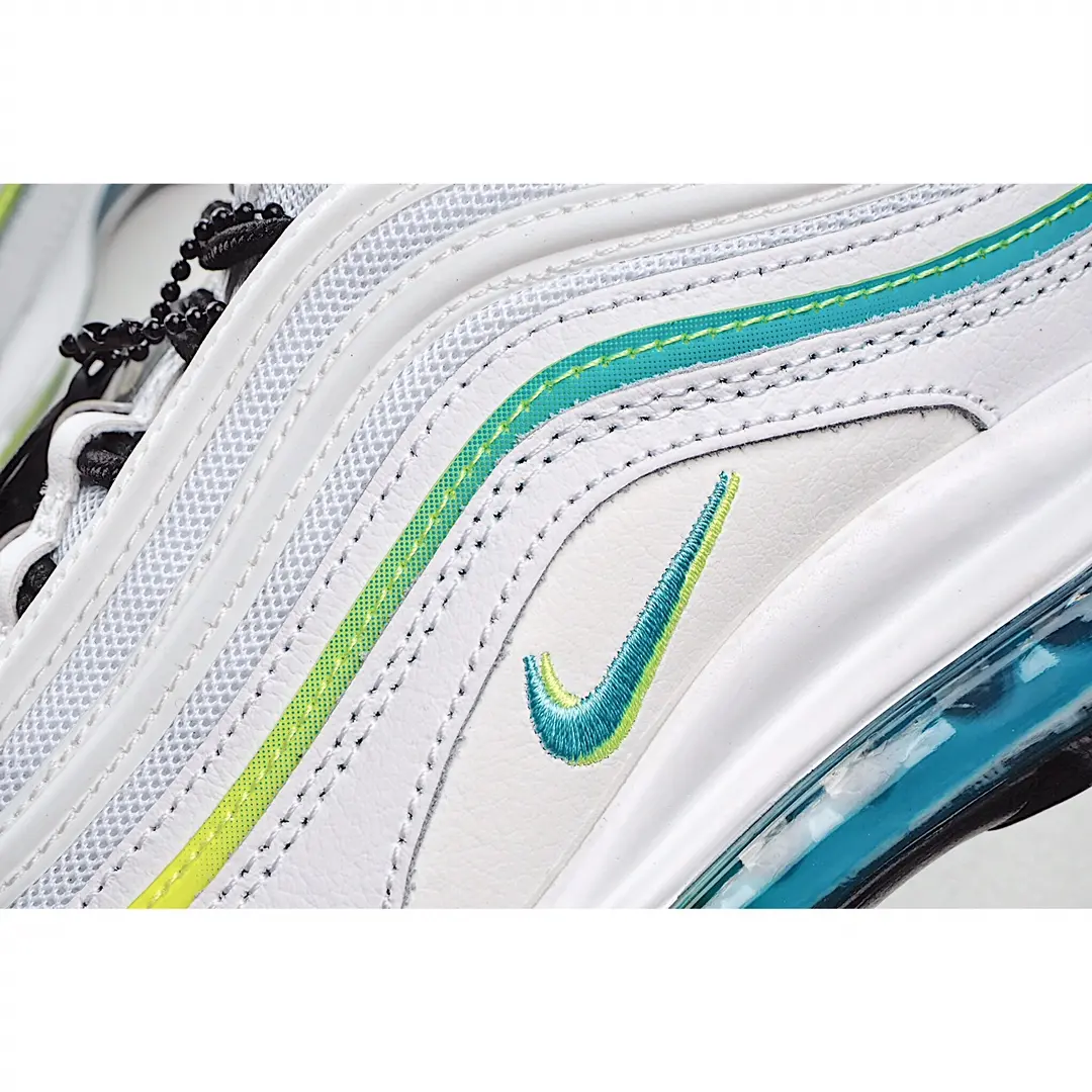 YASSW | Nike Air Max 97 'Worldwide' Review: Colorways of White/Volt/Black/Blue Fury