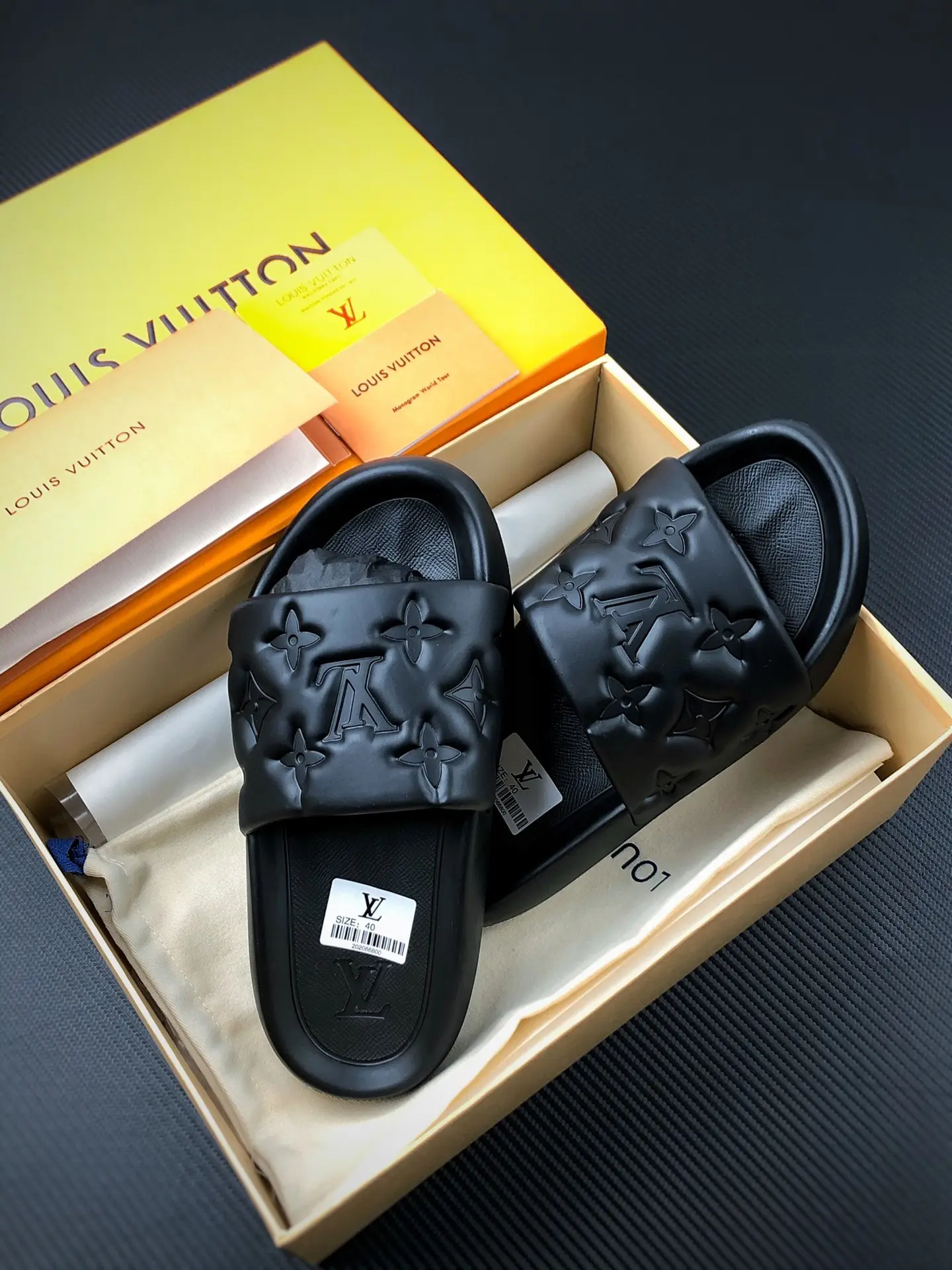 YASSW | Louis Vuitton Waterfront Mule Black 1:1 Replica: Top Quality Overview