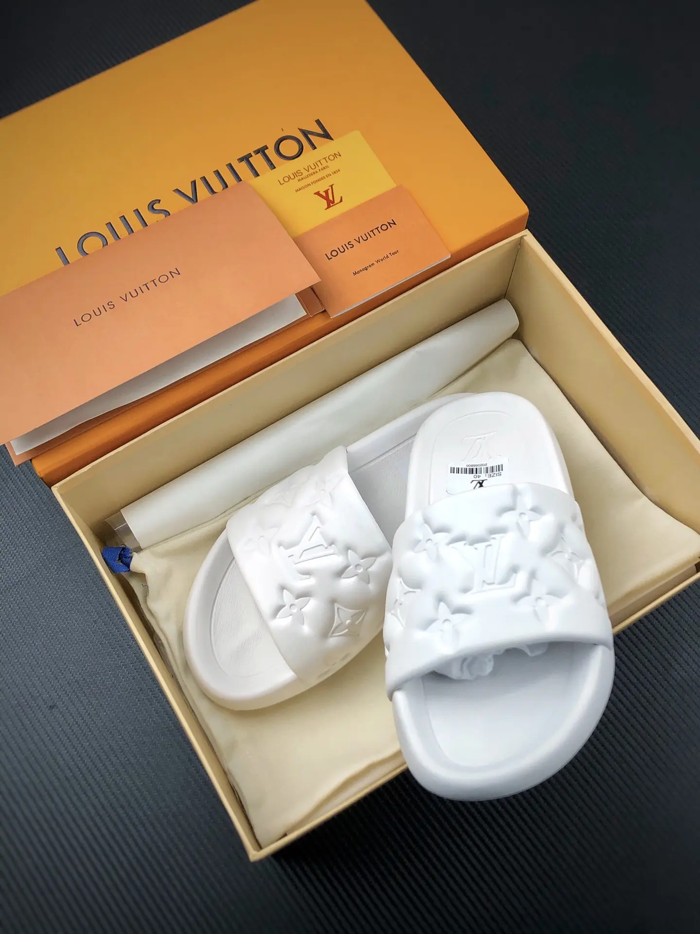 YASSW | Women's White Louis Vuitton Replica Slides - A Comprehensive Review