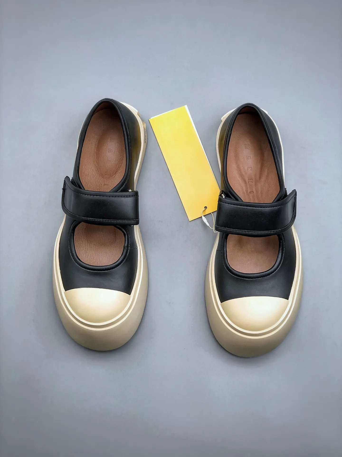 YASSW | Replica Marni Mary Jane Sneakers in Black: Style and Comfort Redefined