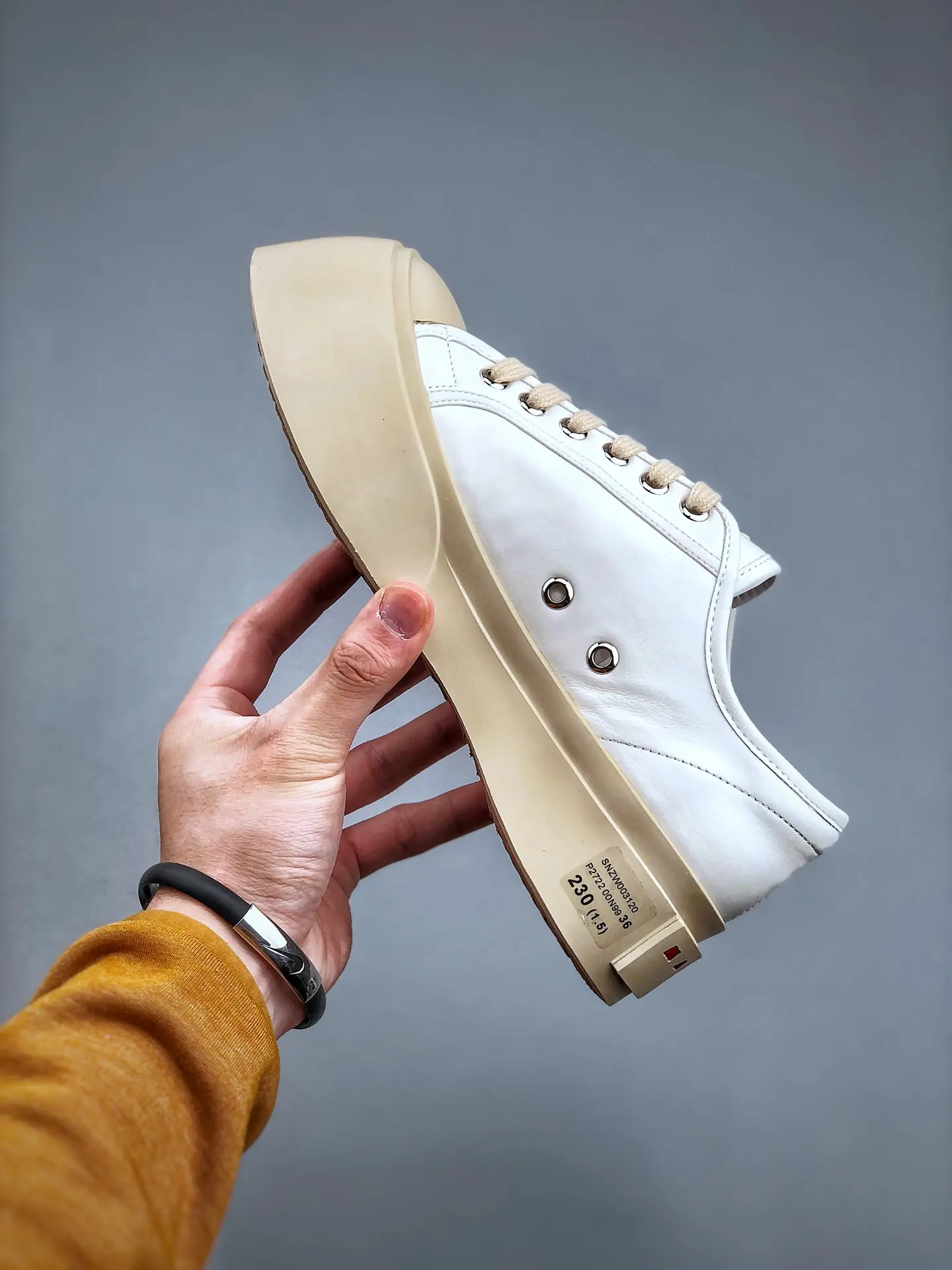 YASSW | Marni Pablo White Leather Sneakers Replica Review