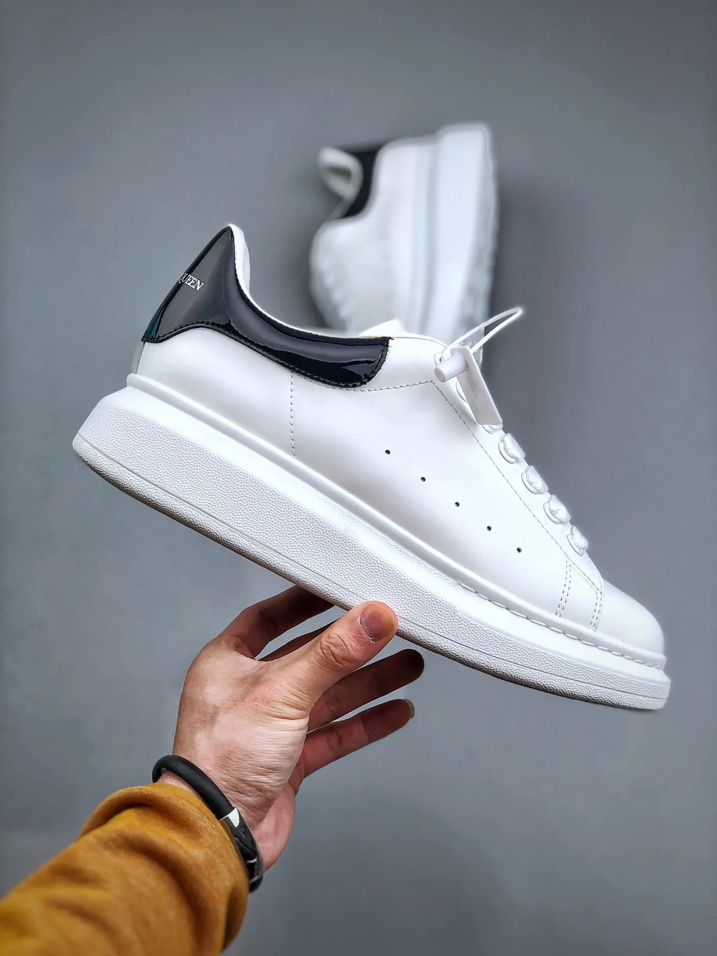 YASSW | Discover the Allure of Alexander McQueen White Chunky Sneakers