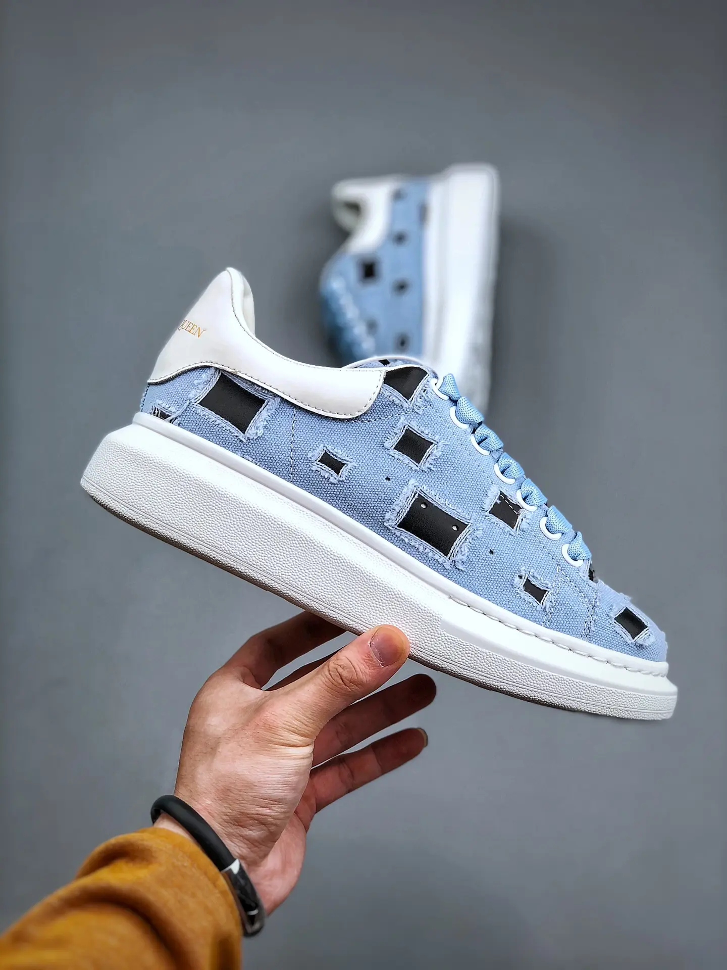 YASSW | The Ultimate Guide to Alexander McQueen Replica Sneakers in Sky Blue