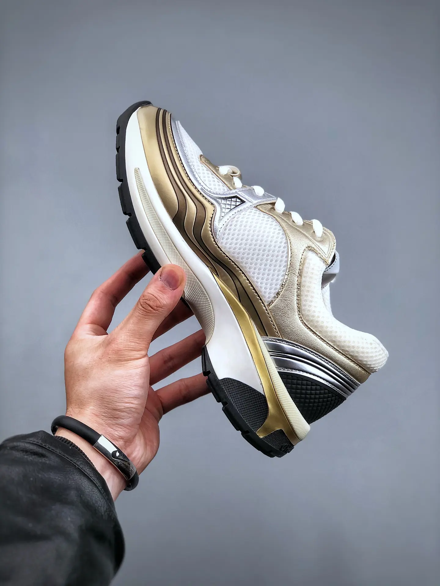 YASSW | Chanel Replica Sneakers in Gold/White/Silver: Worth the Hype?