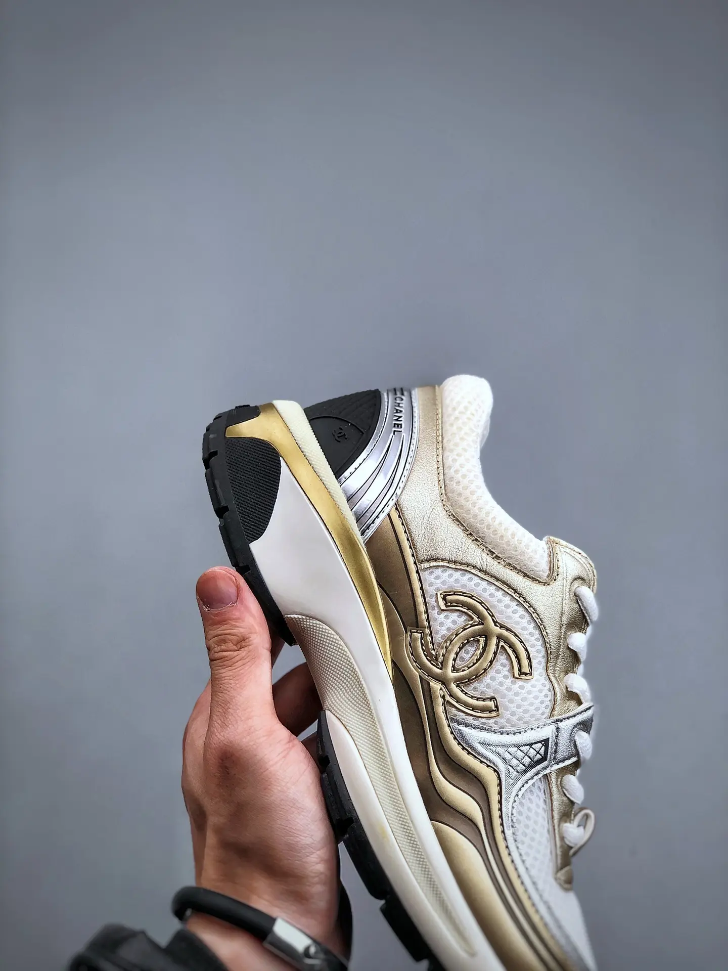 YASSW | Chanel Replica Sneakers in Gold/White/Silver: Worth the Hype?