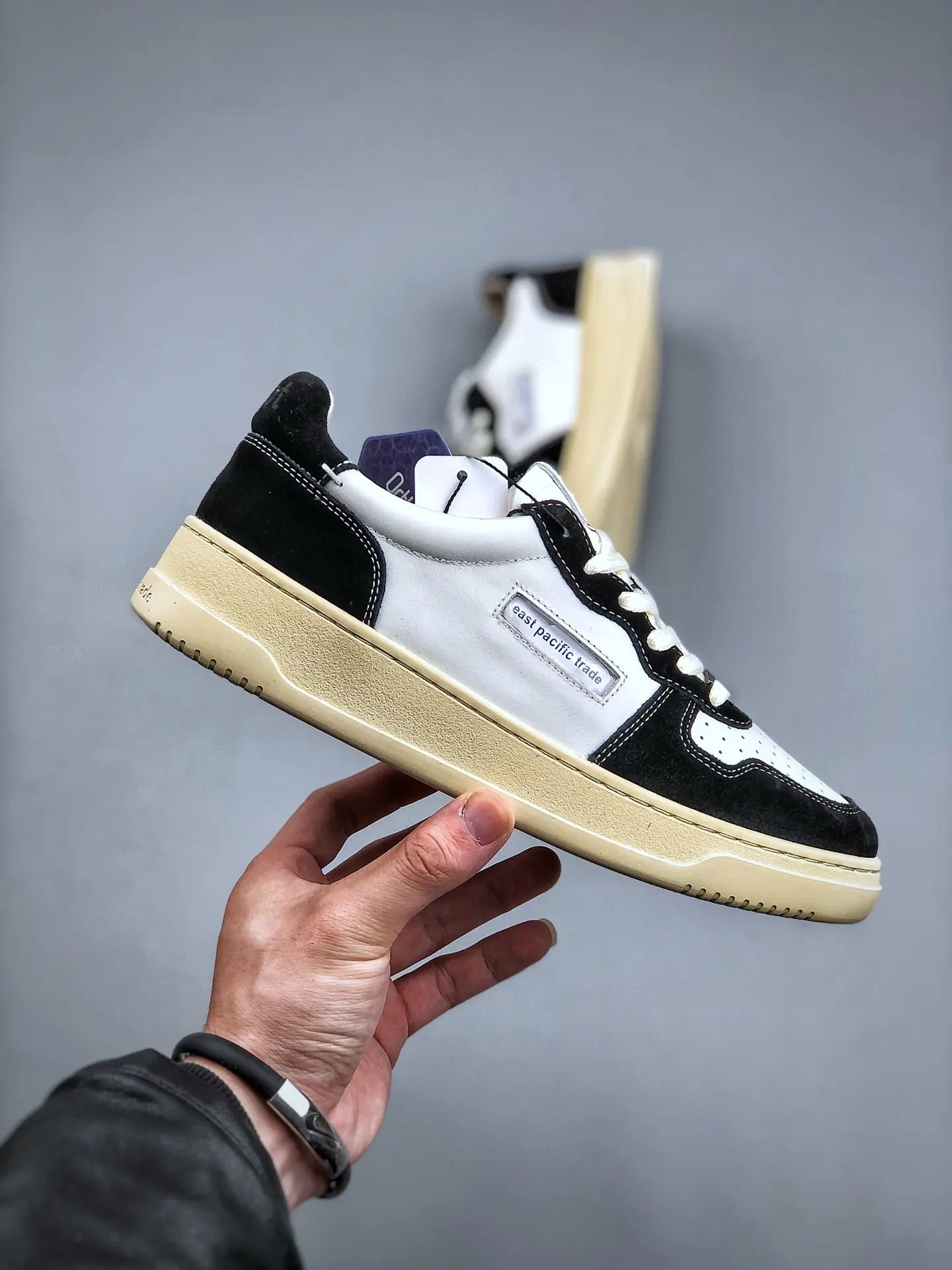 YASSW | EPT Platform Sneakers Black/White - Casual Street Style Replica