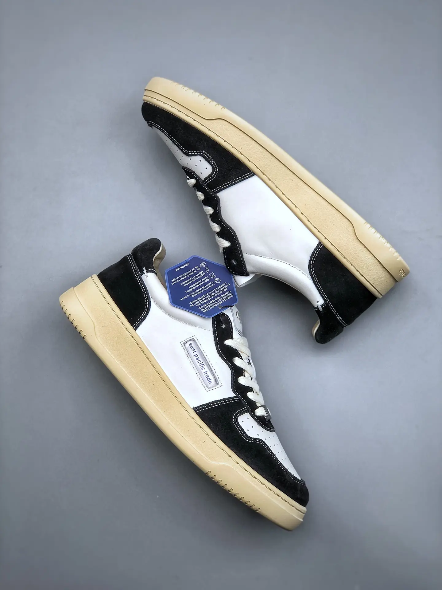 YASSW | EPT Platform Sneakers Black/White - Casual Street Style Replica