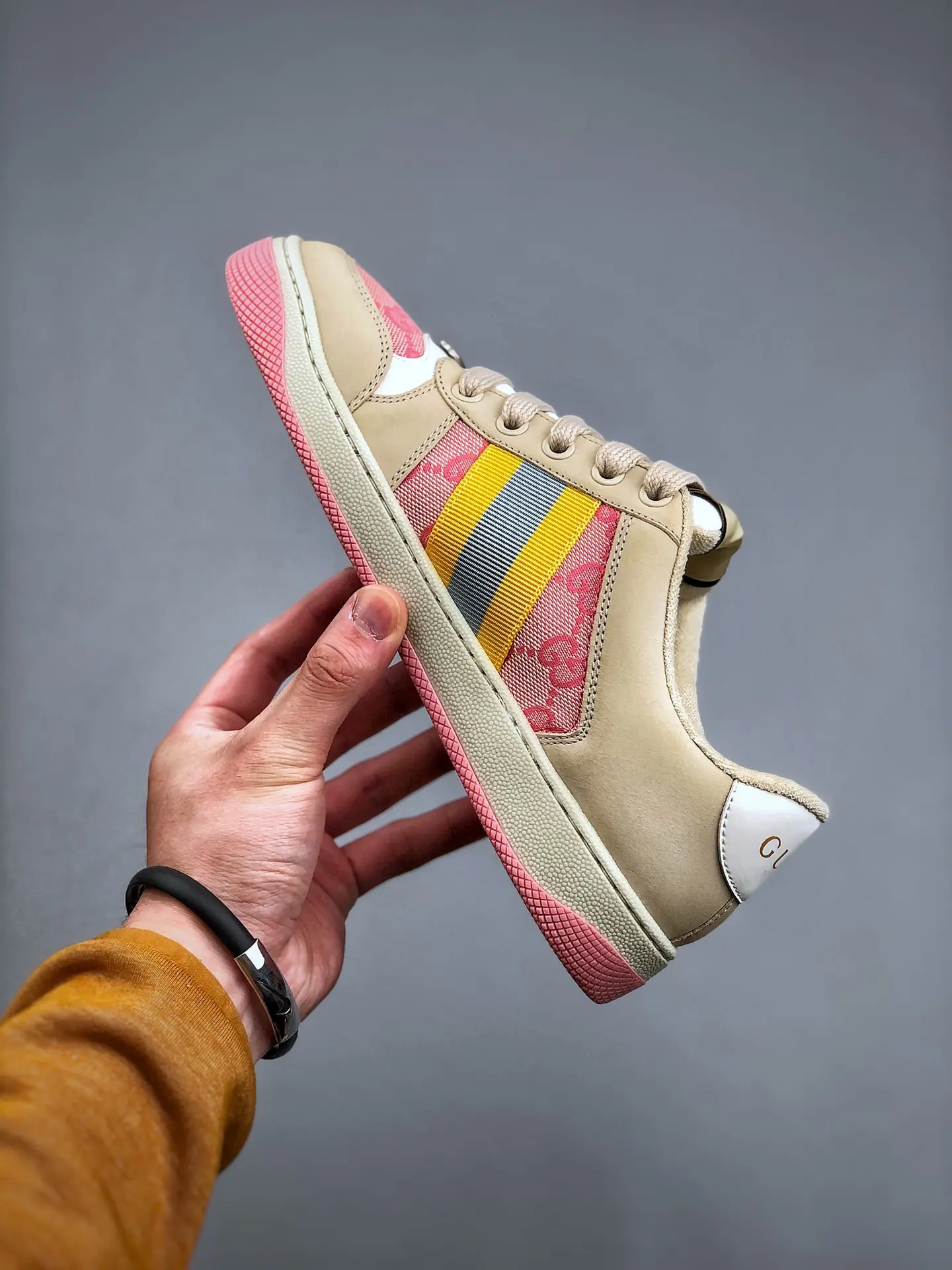 YASSW | Gucci Multicolour Screener Sneakers Replica Review