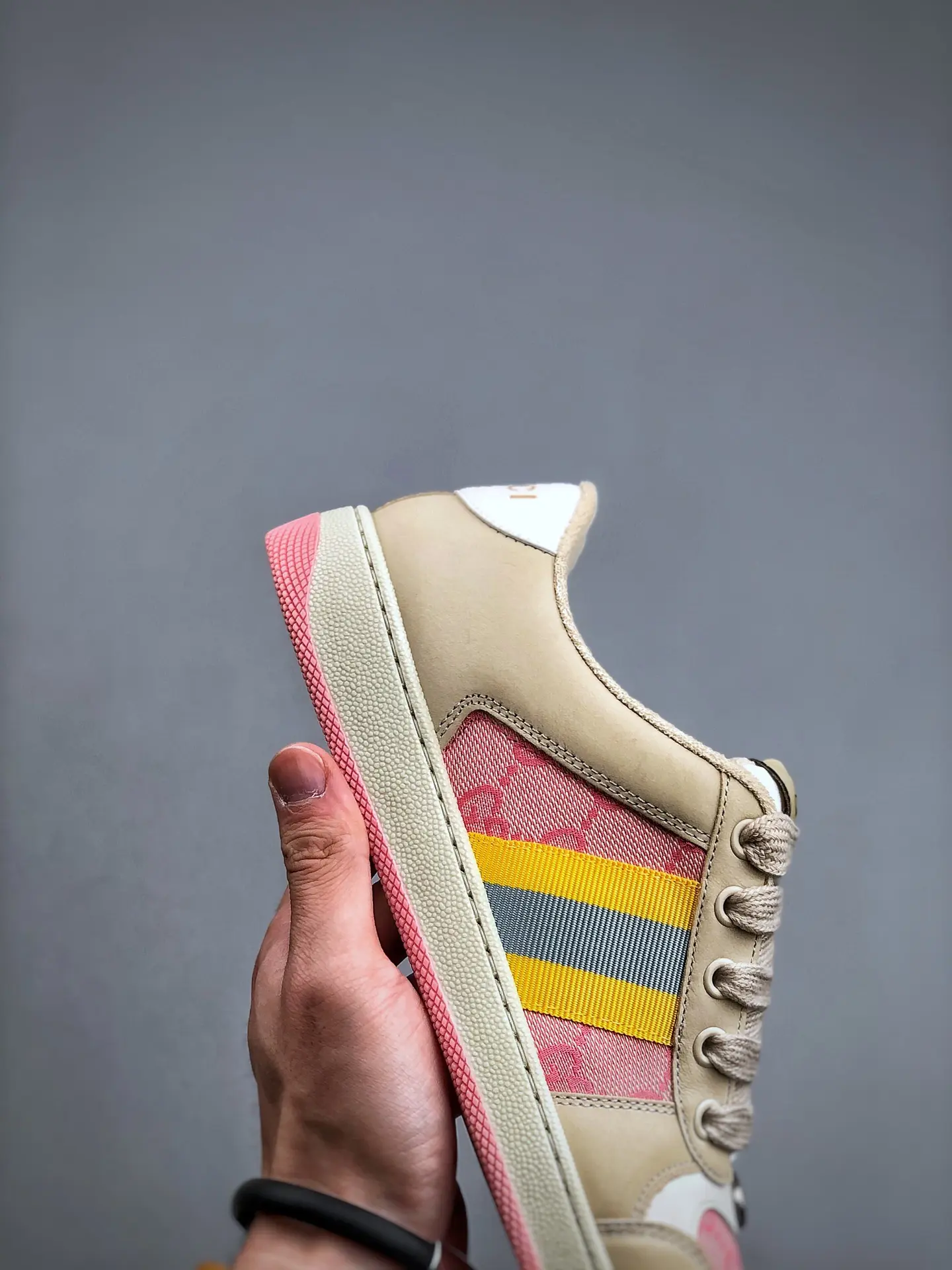 YASSW | Gucci Multicolour Screener Sneakers Replica Review