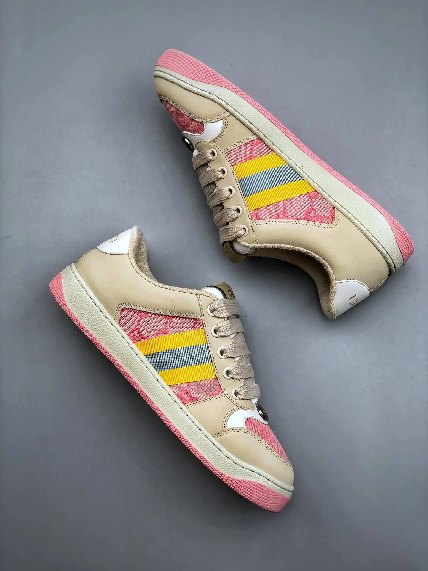 YASSW | Gucci Multicolour Screener Sneakers Replica Review