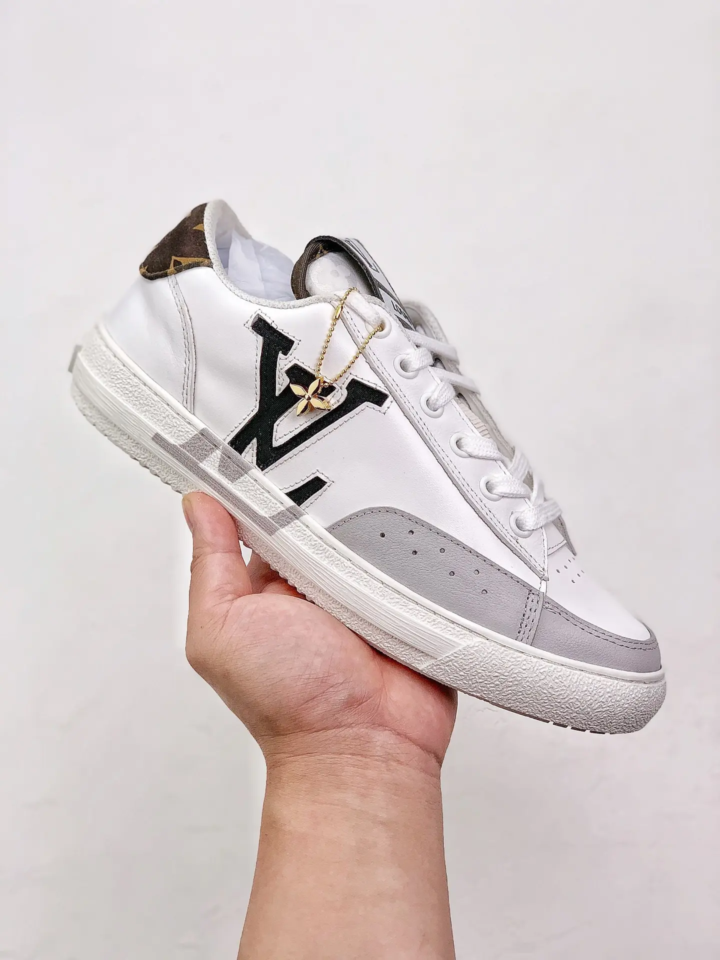 YASSW | Replica Louis Vuitton Charlie Sneakers 'White Green Blue' Review