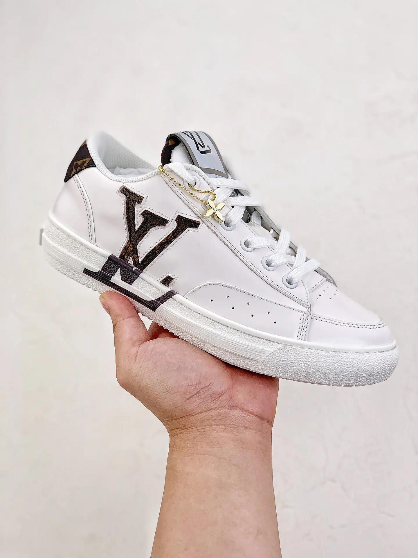 YASSW | Replica Louis Vuitton Charlie Sneakers 'White Green Blue' Review