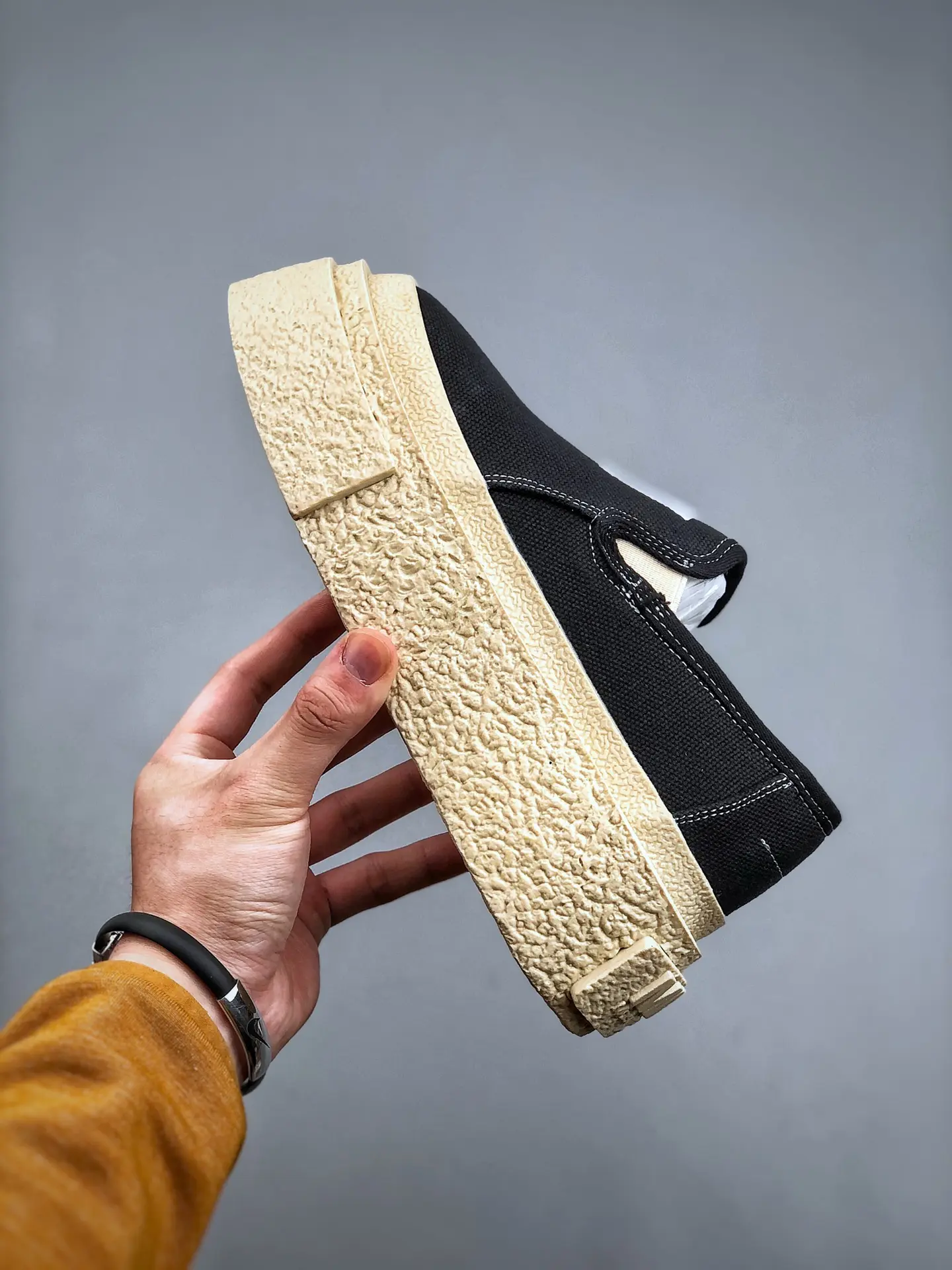 YASSW | MM6 Maison Margiela Suede Platform Slip-On Sneakers: A Modern Classic