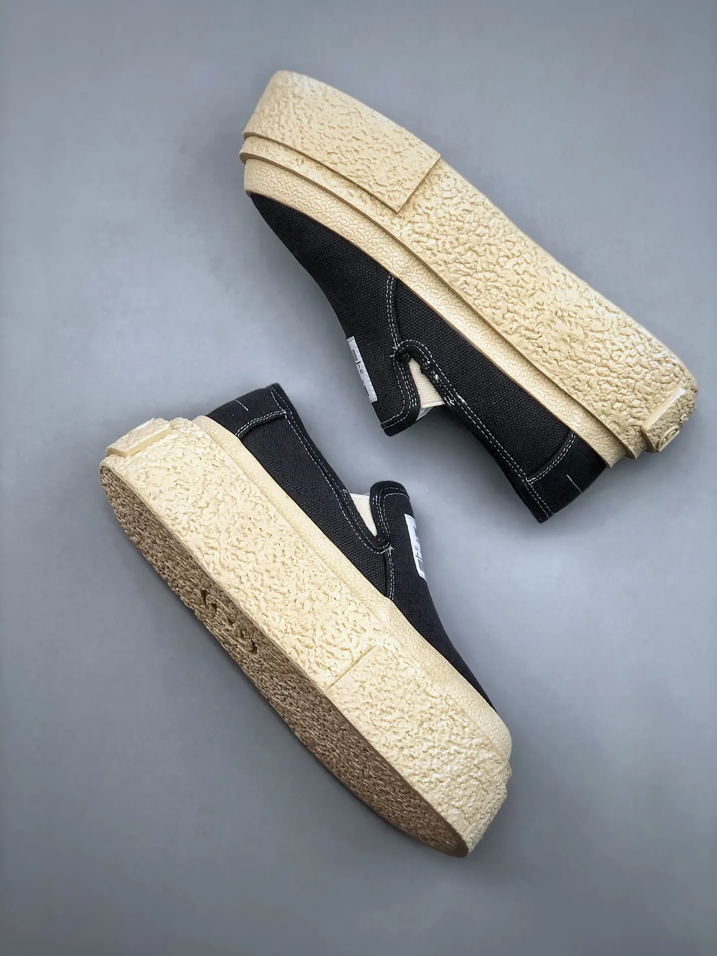 YASSW | MM6 Maison Margiela Suede Platform Slip-On Sneakers: A Modern Classic