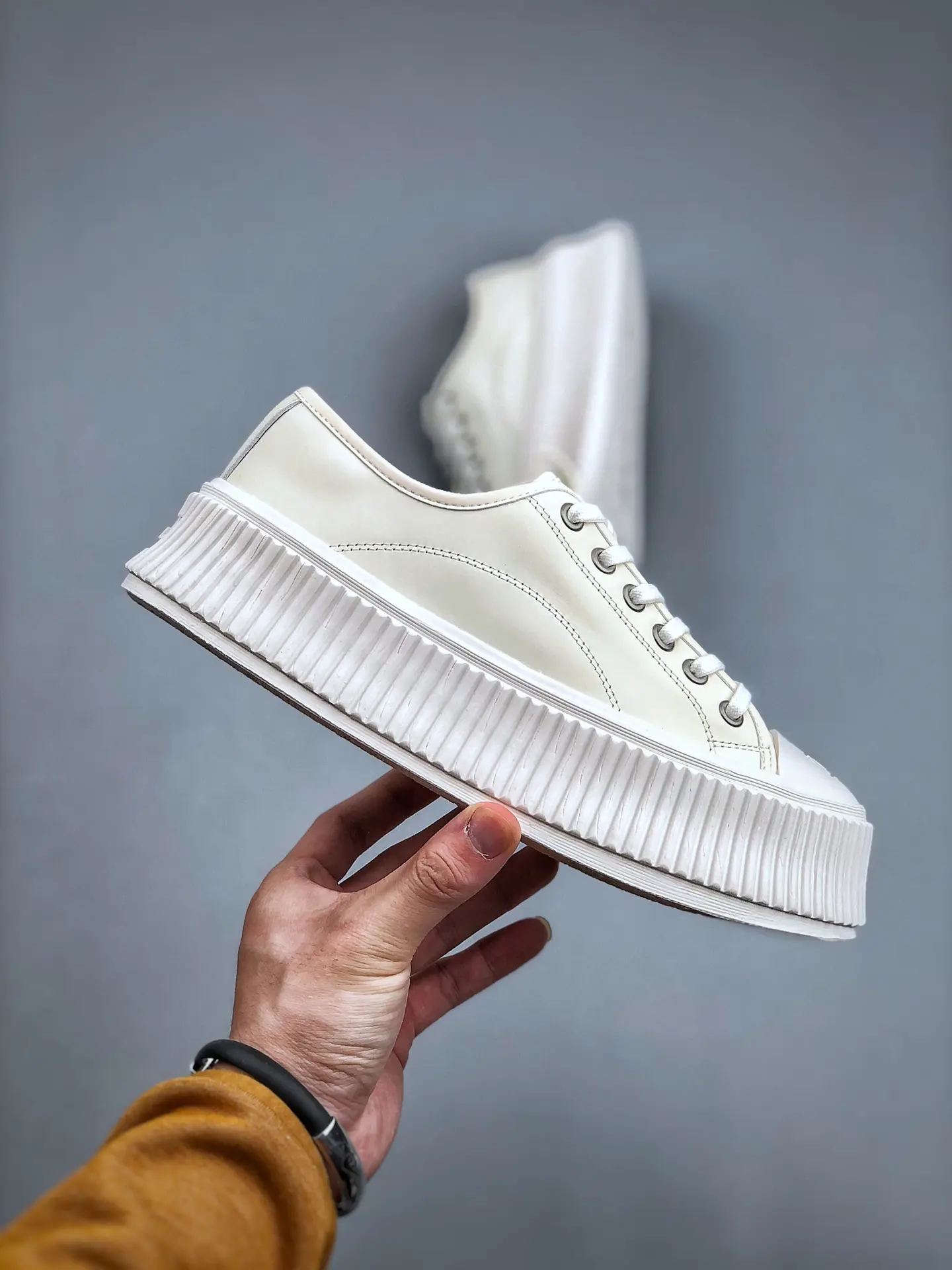 YASSW | Replica and Fake Jil Sander and Chanel Sneakers - White and Beige