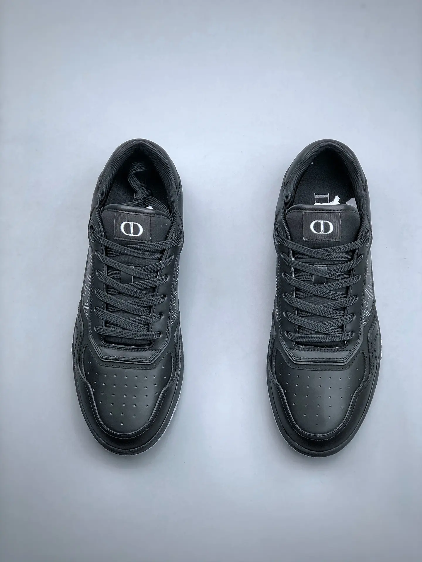 YASSW | Dior B27 Low Black Dior Oblique Galaxy Leather Grey Replica