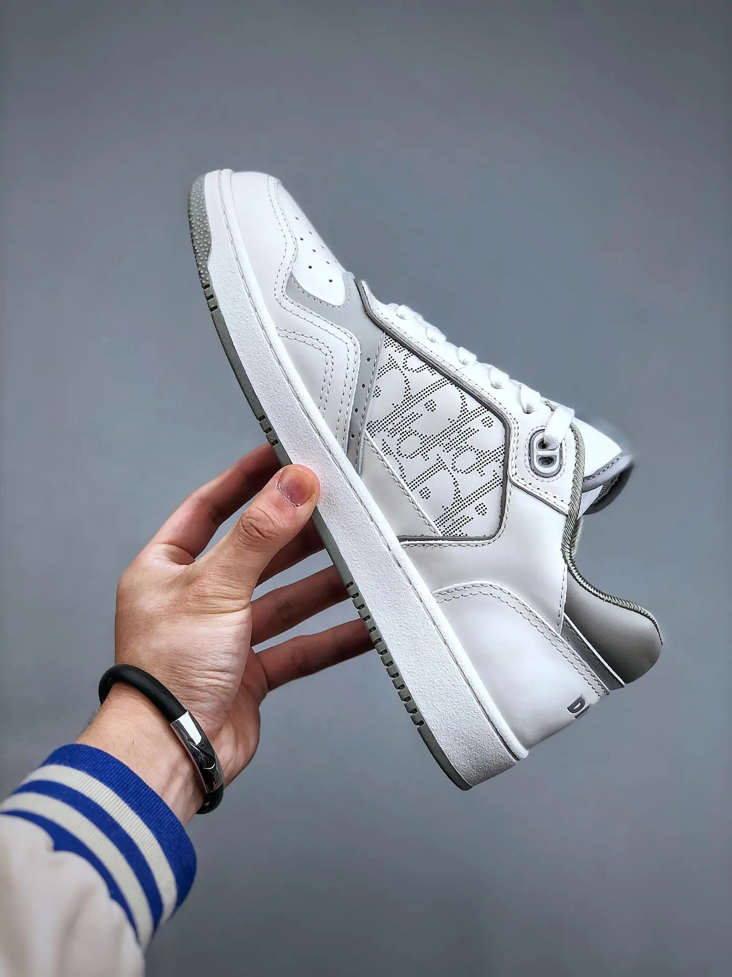 YASSW | Dior B27 Low-Top Replica Sneaker Review: White & Gray Edition