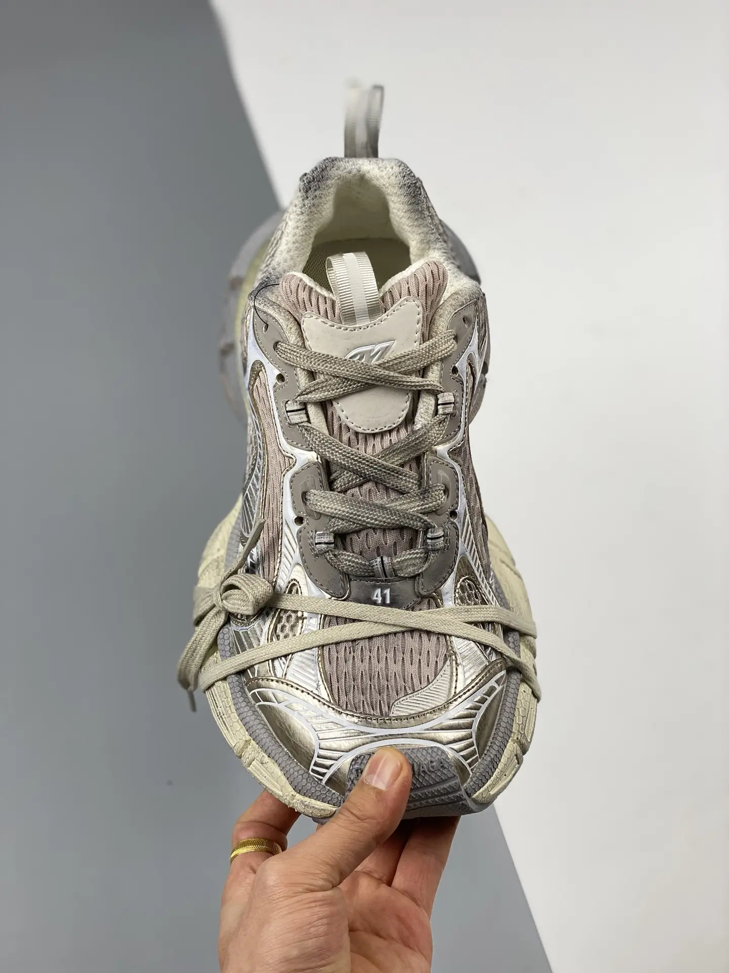 YASSW | The Appeal of Rep Fake Balenciaga 3XL Sneakers in Gray/Silver