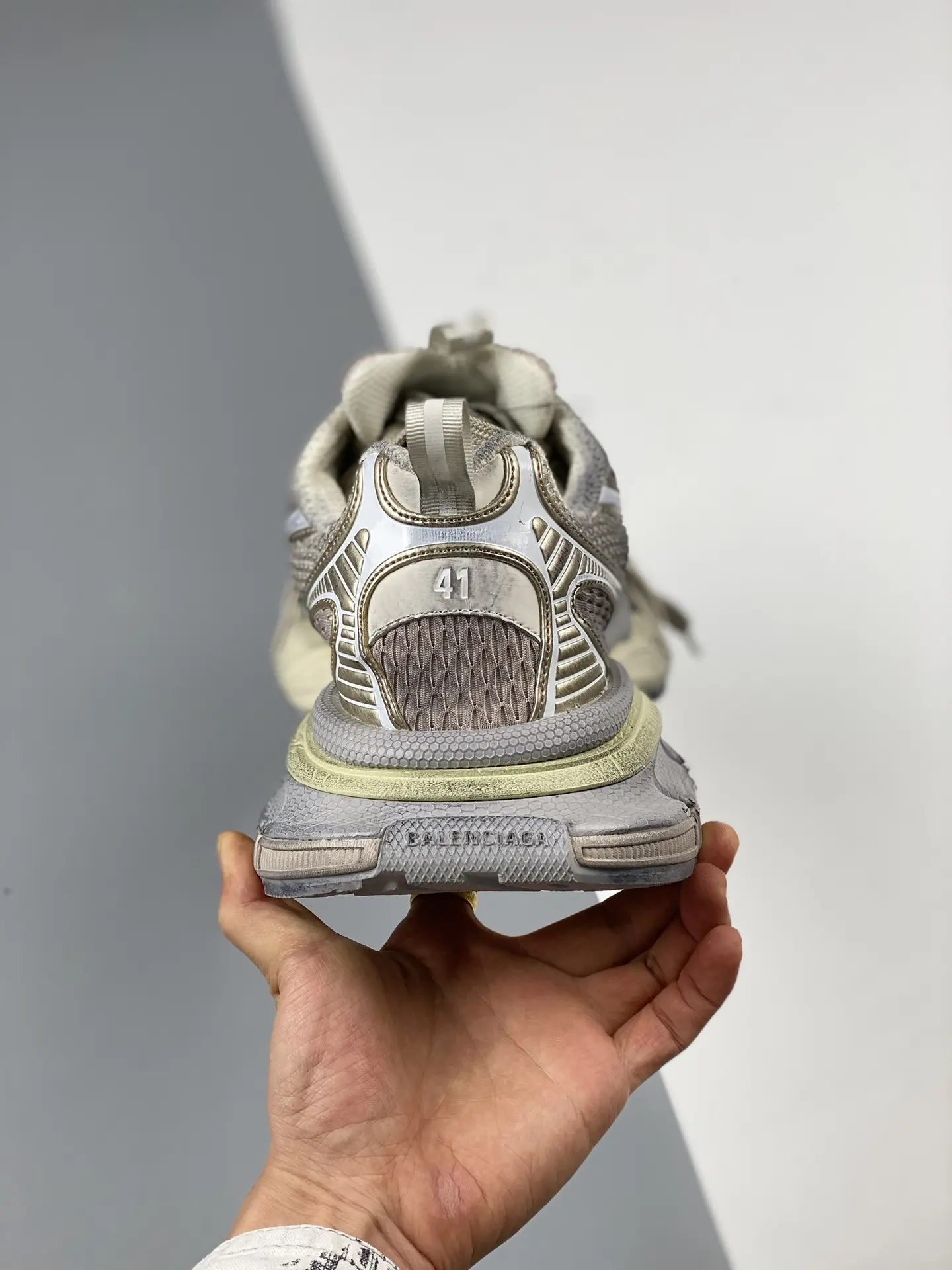 YASSW | The Appeal of Rep Fake Balenciaga 3XL Sneakers in Gray/Silver