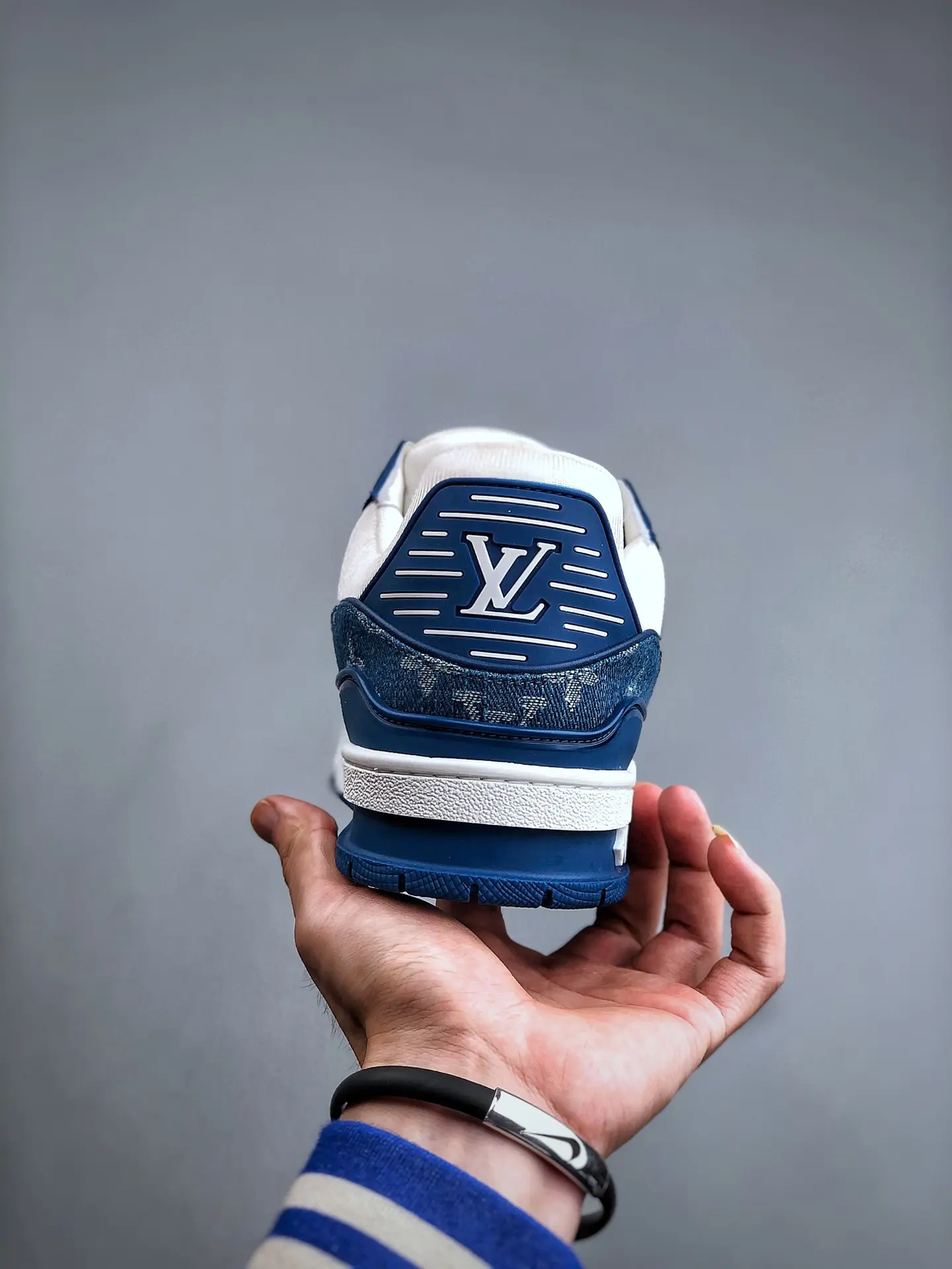 YASSW | Replica Fake Rep Louis Vuitton LV Trainer Sneaker Blue - Detailed Review