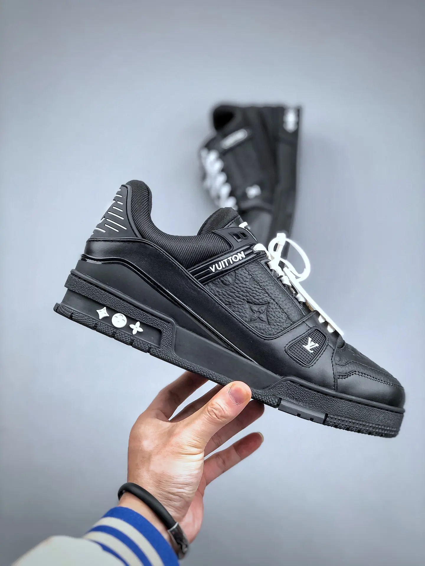 YASSW | The Ultimate Guide to Replica Louis Vuitton Trainer Sneakers in Black