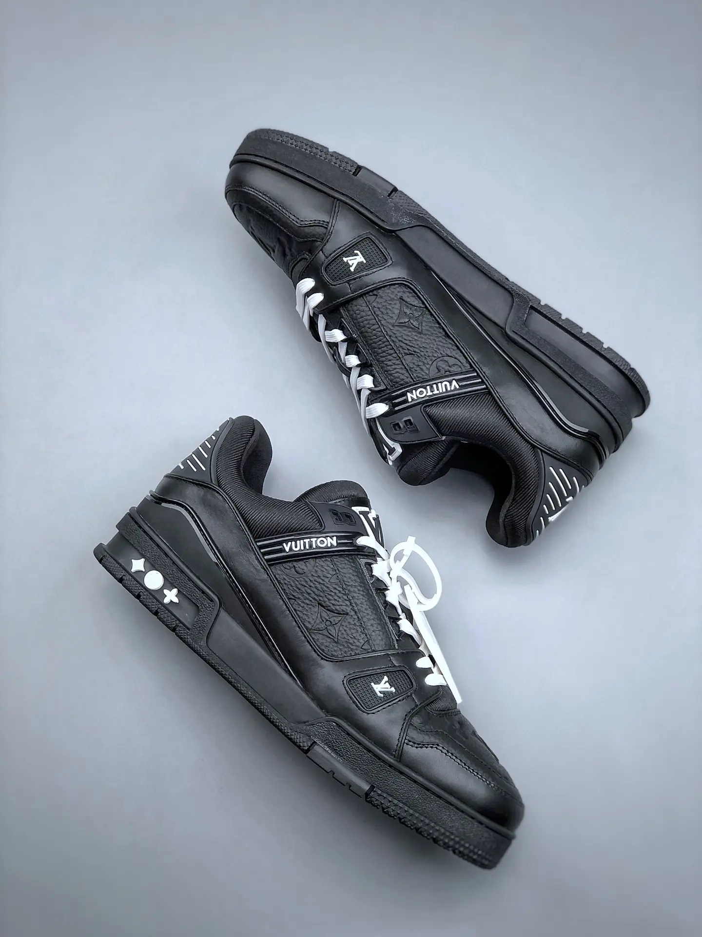 YASSW | The Ultimate Guide to Replica Louis Vuitton Trainer Sneakers in Black