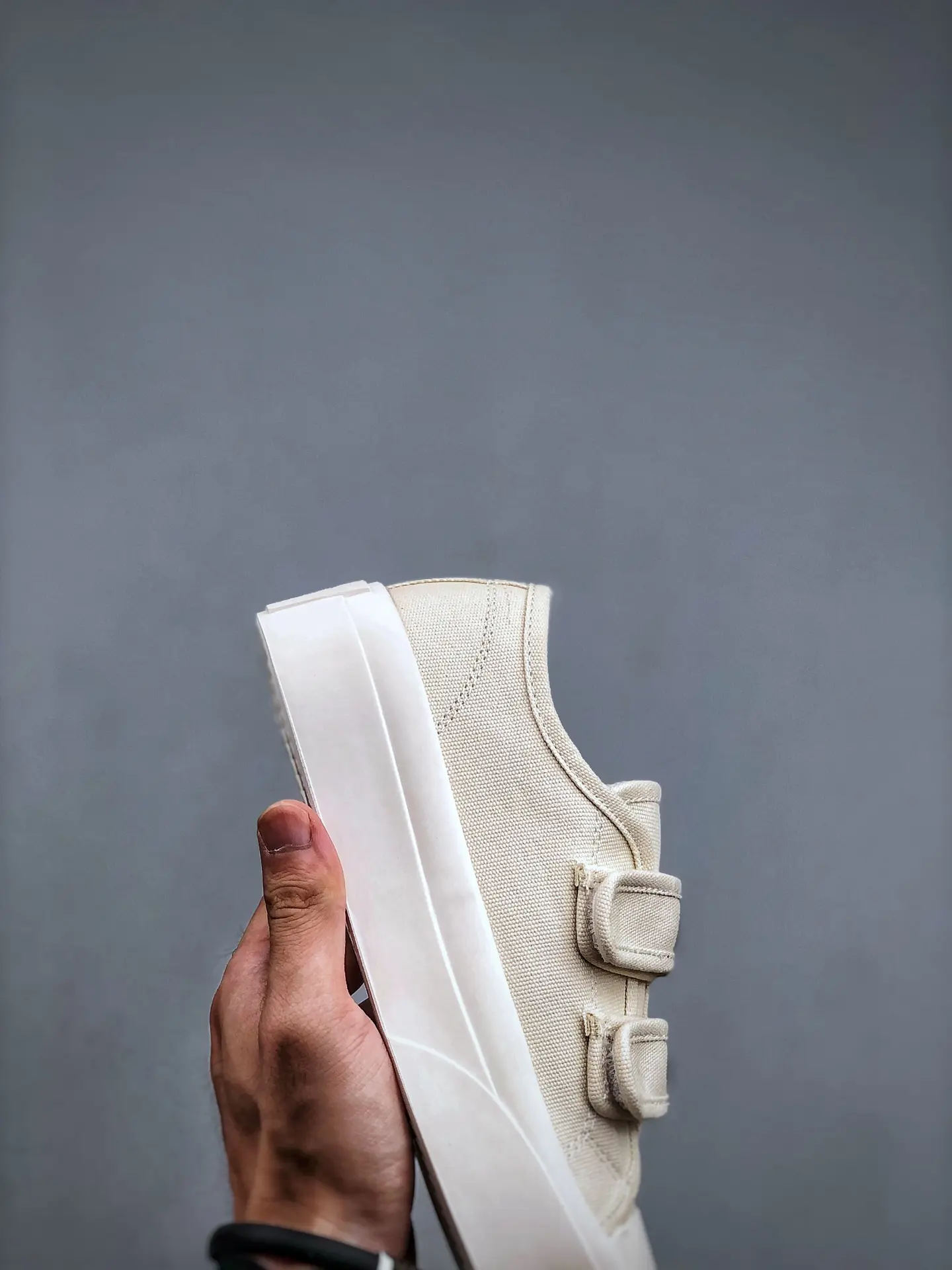 YASSW | Chic and Stylish: Exploring Replica Chanel Beige Canvas Slip-on Sneakers