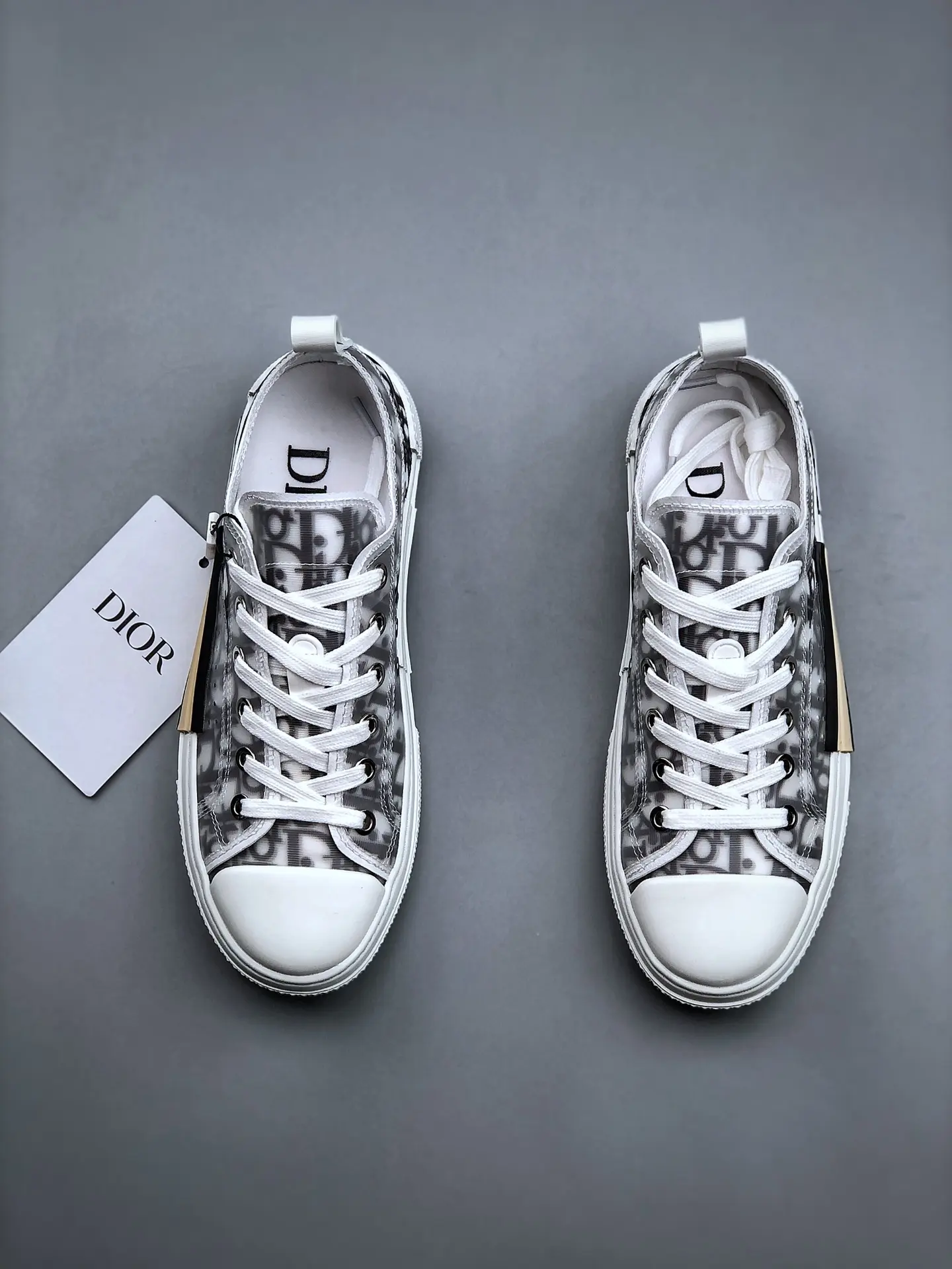 YASSW | Dior B23 Low-Top Logo Oblique White Replica Sneakers: A Comprehensive Review