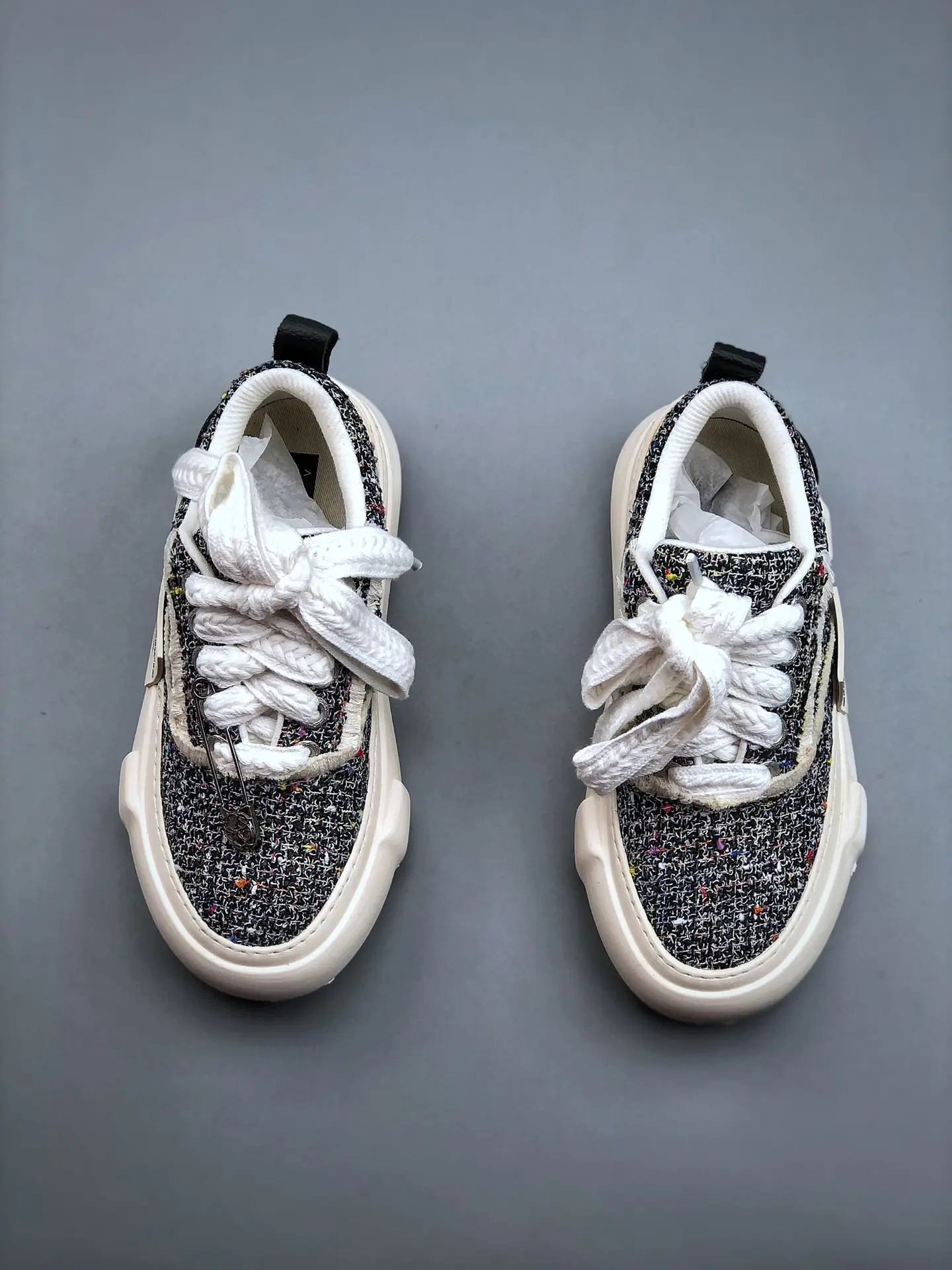 YASSW | xVESSEL G.O.P. 2.0 MARSHMALLOW Lows Black Tweed Replica Review