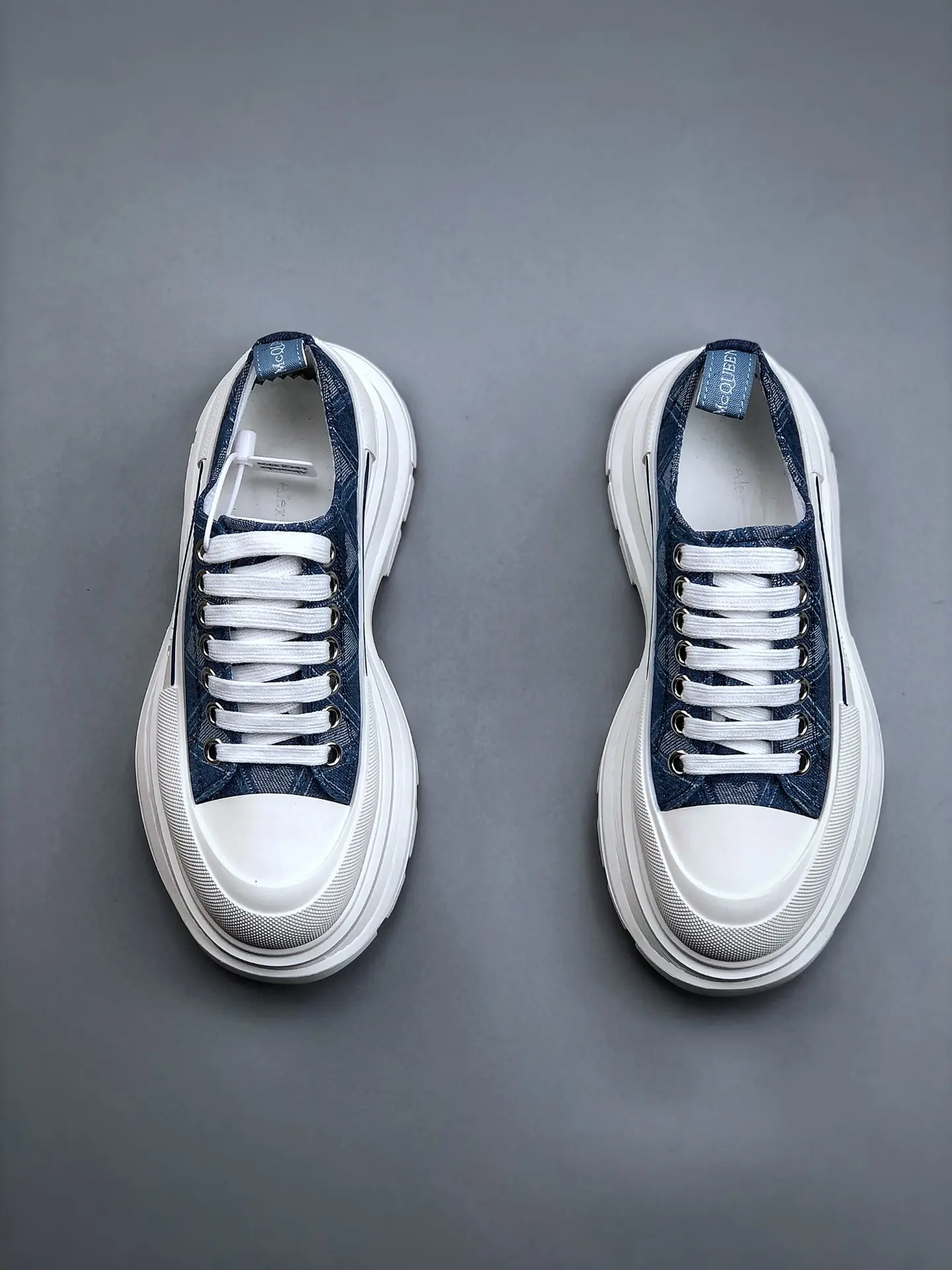 YASSW | Replica Alexander McQueen Sneakers in Blue: An In-Depth Review