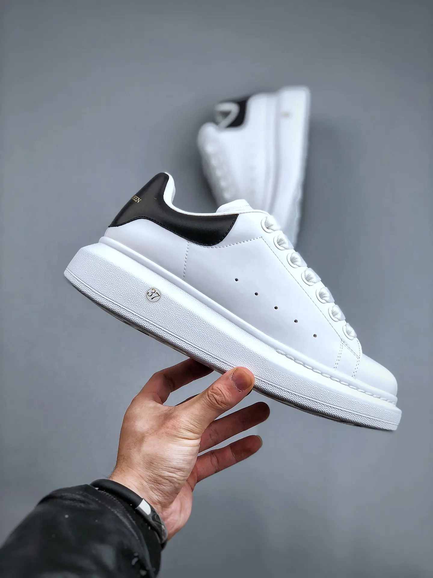 YASSW | Alexander McQueen Oversized Sneakers - White: Replica Review