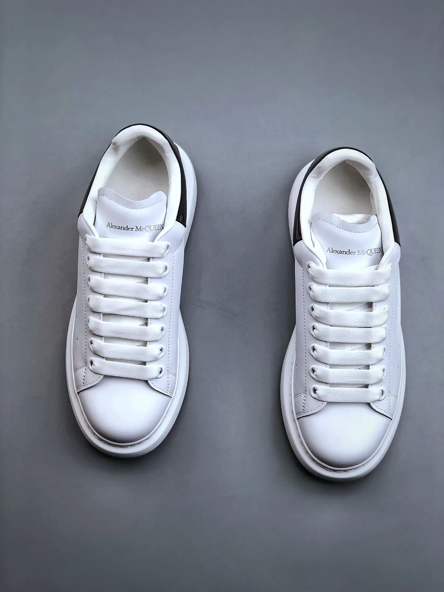 YASSW | Replica Alexander McQueen Women's White Oversized Sneakers - A Stylish Alternative