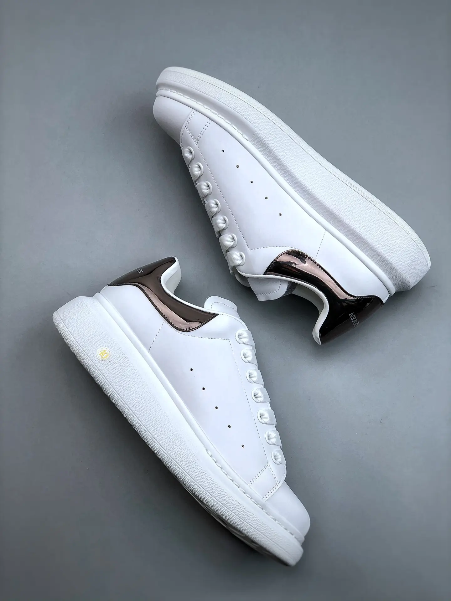 YASSW | Replica Alexander McQueen Women's White Oversized Sneakers - A Stylish Alternative