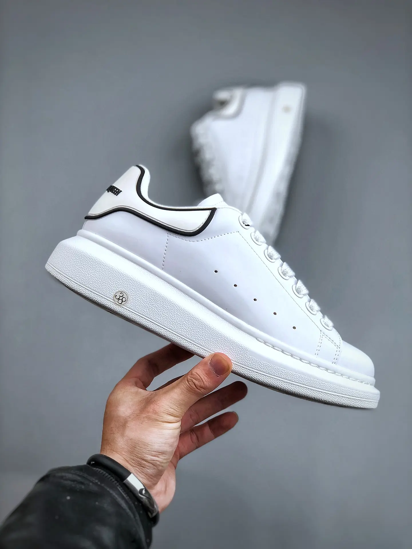 YASSW | Alexander McQueen Men's White Oversized Sneakers Replica: A Comprehensive Review